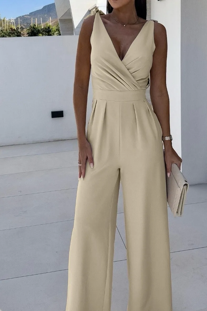 Victoria Stone Wide Leg Jumpsuit sold by Va Va Voom product image thumbnail 2