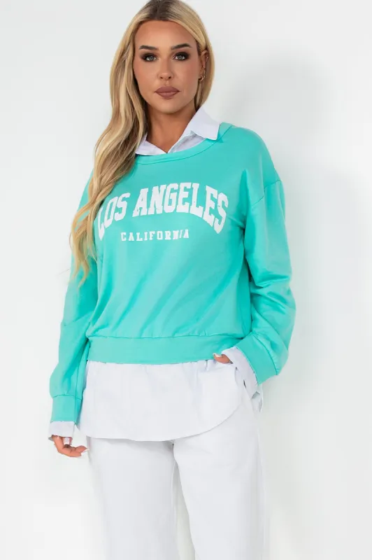 Oda Mint 'Los Angeles' Top sold by Va Va Voom