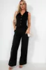 Calista Black Paperbag Trousers sold by Va Va Voom
