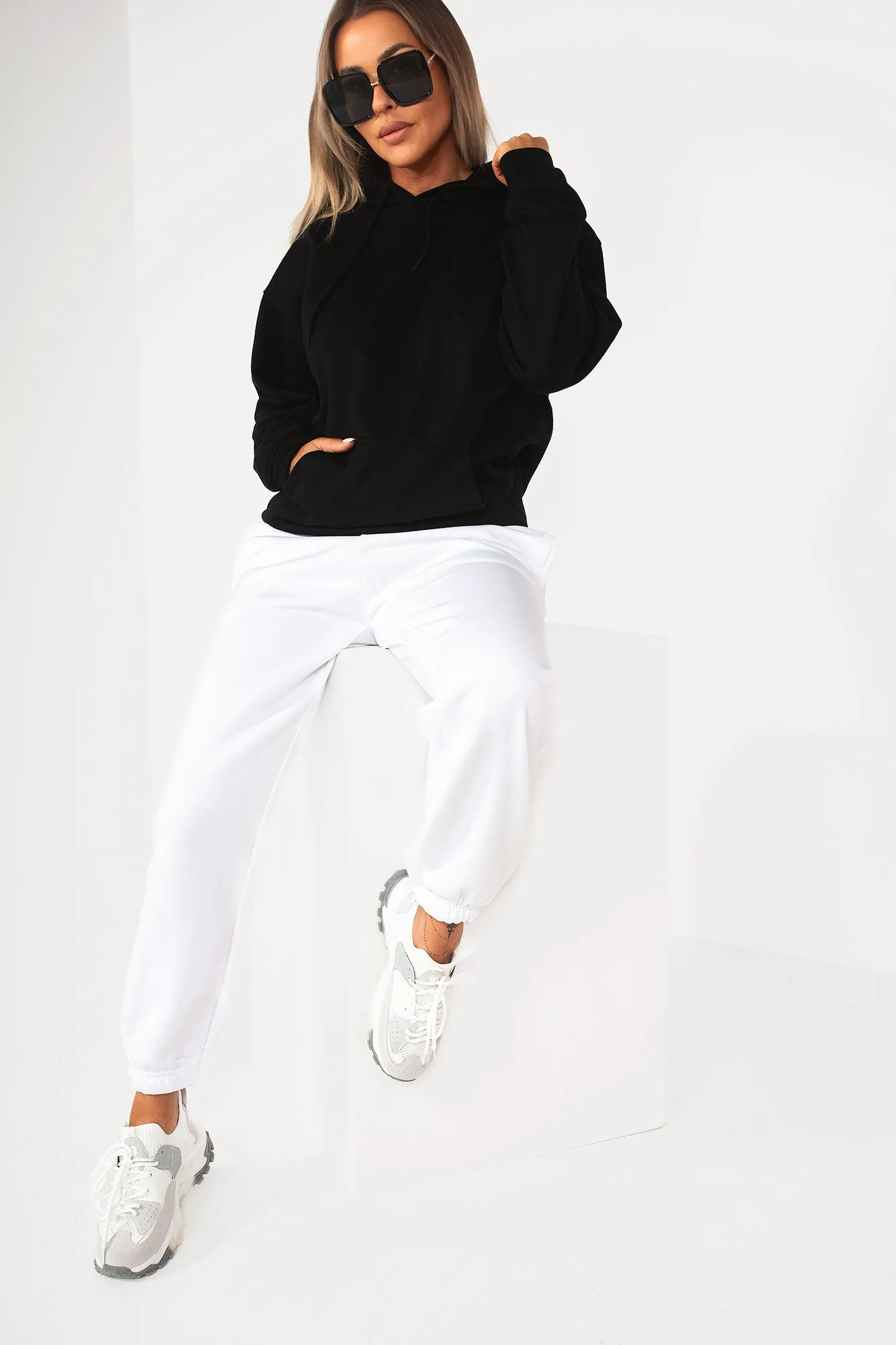 Toni Black Oversized Hoodie sold by Va Va Voom product image thumbnail 4