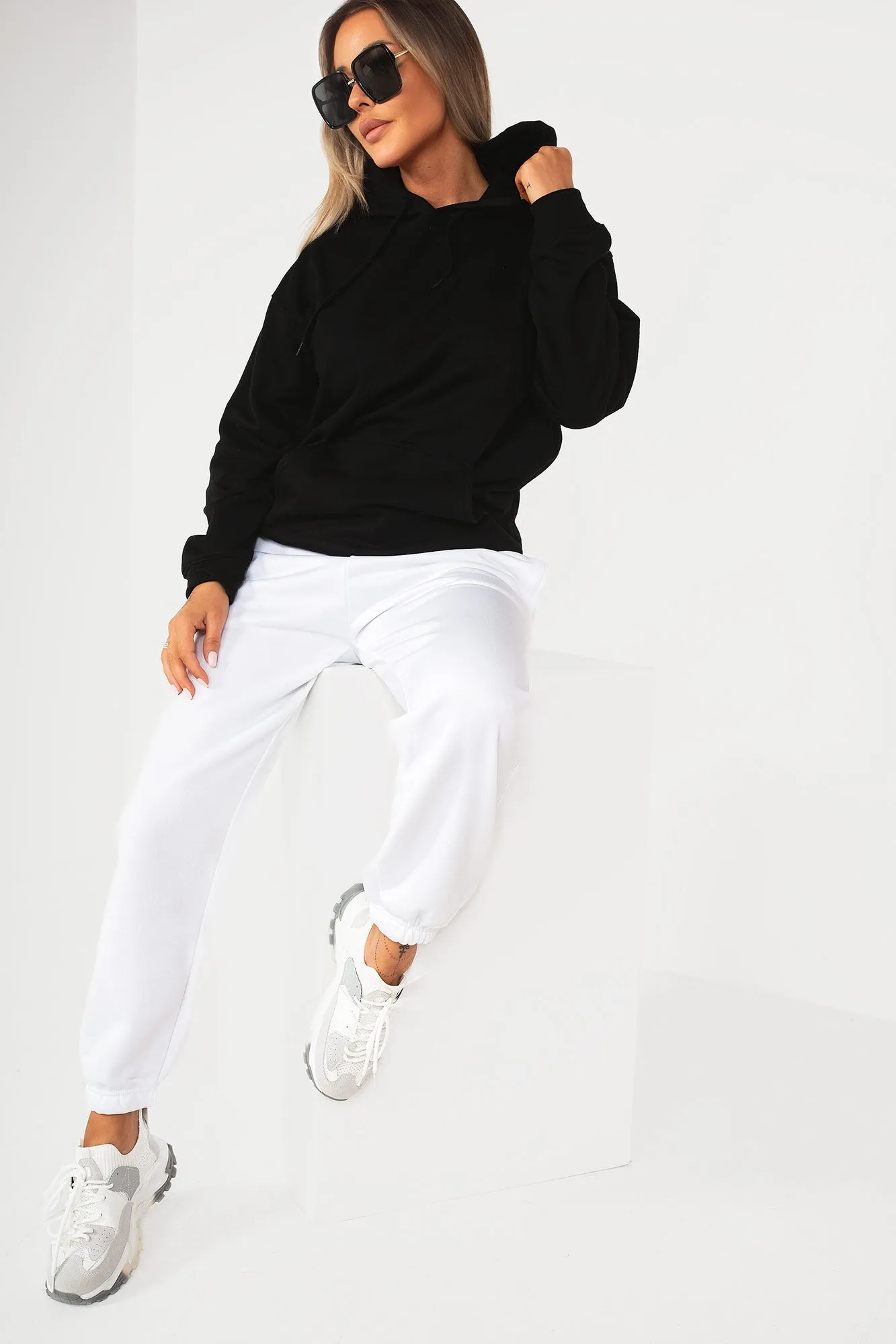 Toni Black Oversized Hoodie sold by Va Va Voom product image thumbnail 3