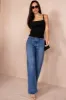 Kenzie Black Ribbed Knit Cami Top sold by Va Va Voom