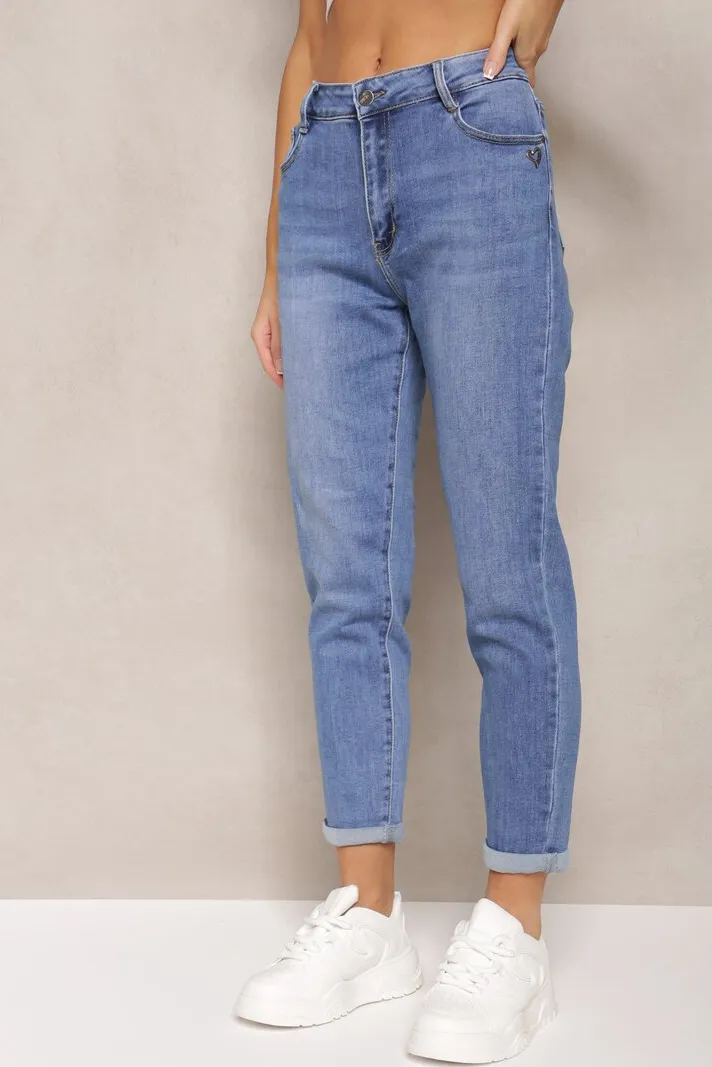 Dorrit Blue Mom Jeans sold by Va Va Voom product image thumbnail 4