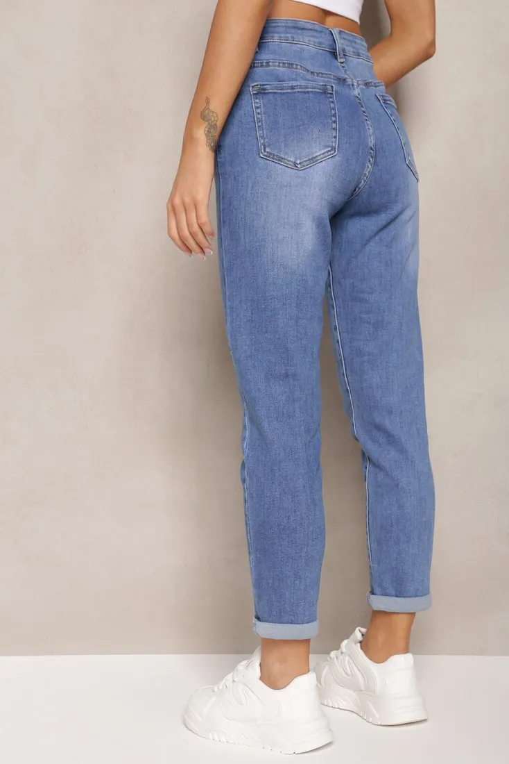Dorrit Blue Mom Jeans sold by Va Va Voom product image thumbnail 2