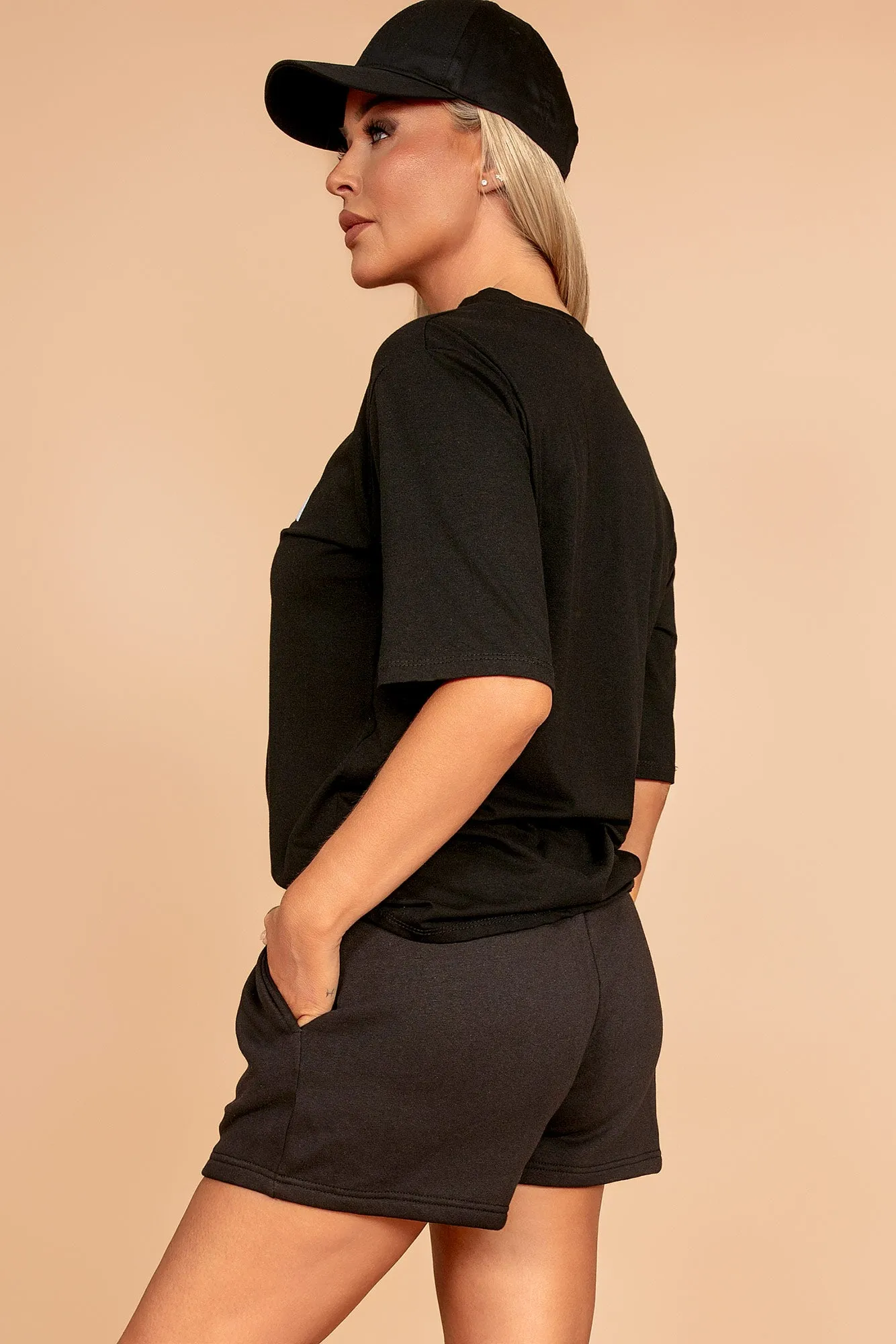 Luella Black 'Aloha Paradise' T-Shirt sold by Va Va Voom product image thumbnail 2