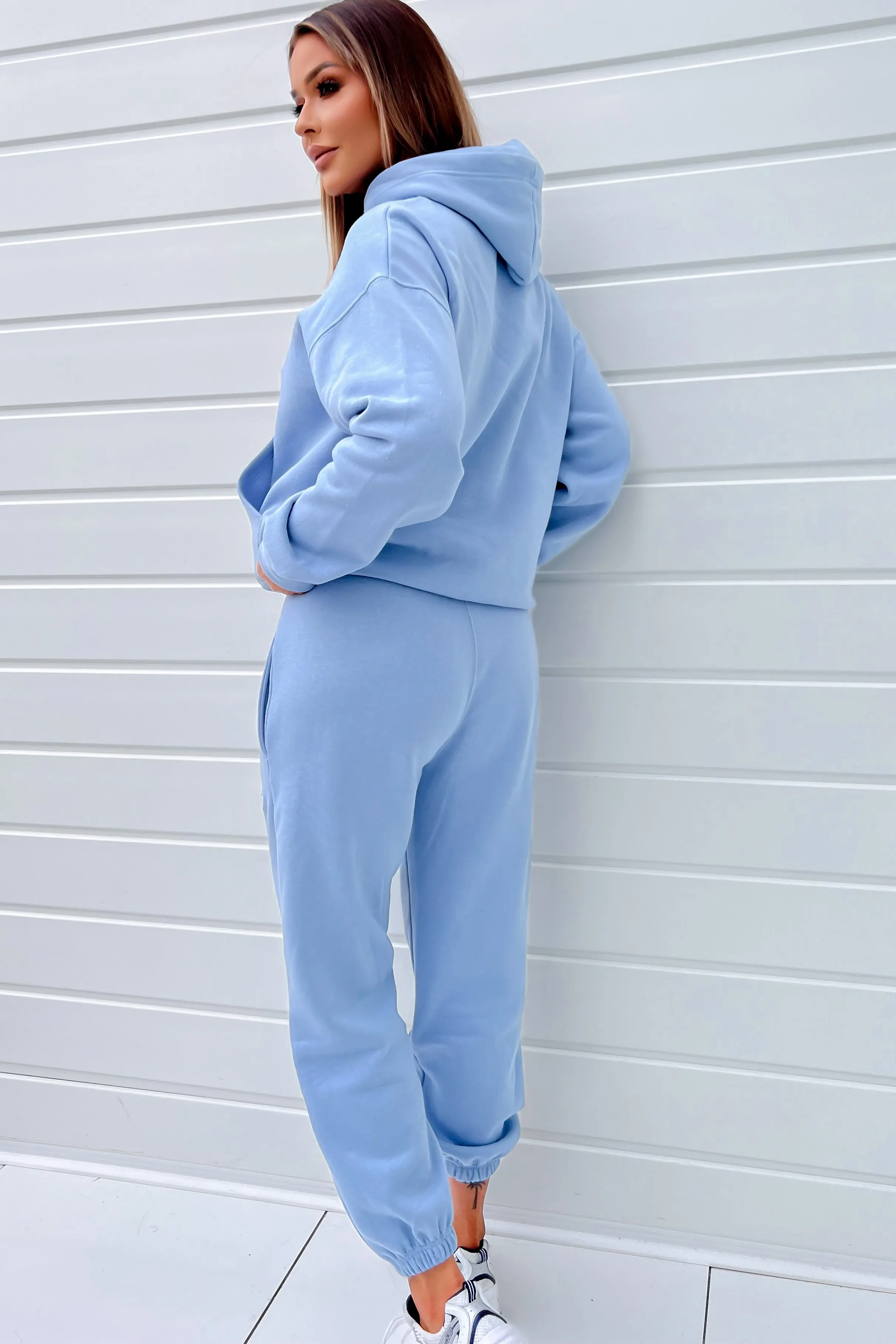 Zarina Blue 'French Riviera' Jogger Co Ord sold by Va Va Voom product image thumbnail 2