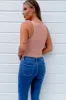 Prim Rose Slinky Sleeveless Bodysuit sold by Va Va Voom