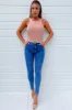 Prim Rose Slinky Sleeveless Bodysuit sold by Va Va Voom