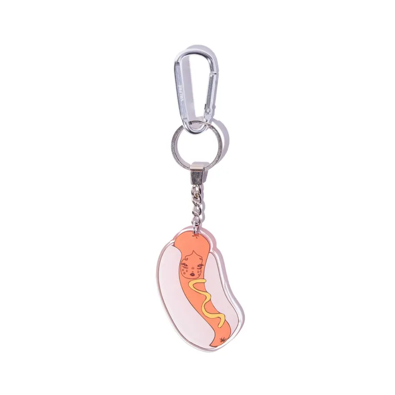 Hawt Dog Acrylic Keychain sold by Valfre