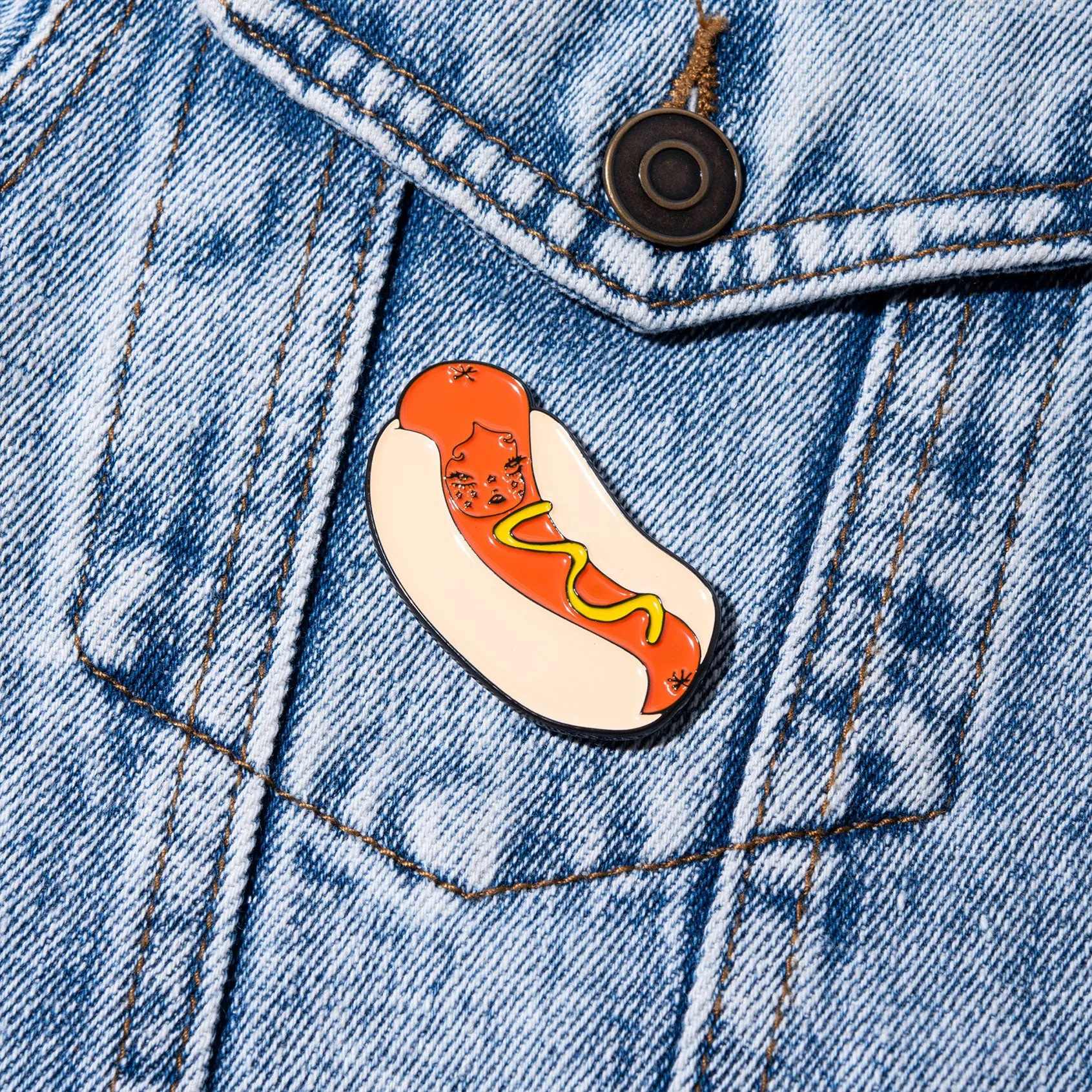 Hawt Dog Pin sold by Valfre product image thumbnail 3