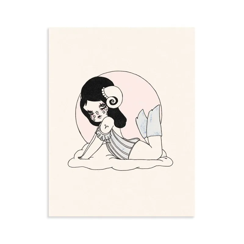 Cósmica Aries Print made by Valfre