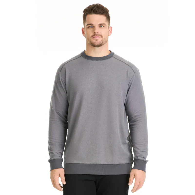 Essential Stain Shield Honeycomb Pique Crew - Big & Tall sold by Van Heusen