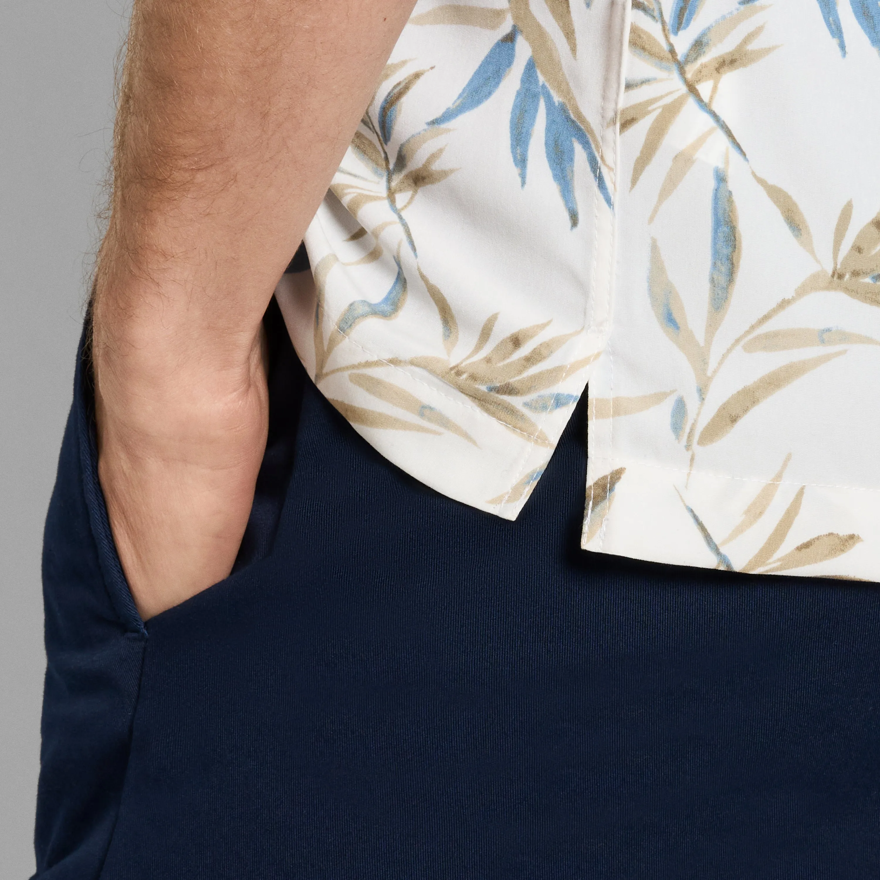 Weekend Short Sleeve Camp Foliage Print Shirt - Regular Fit sold by Van Heusen product image thumbnail 4