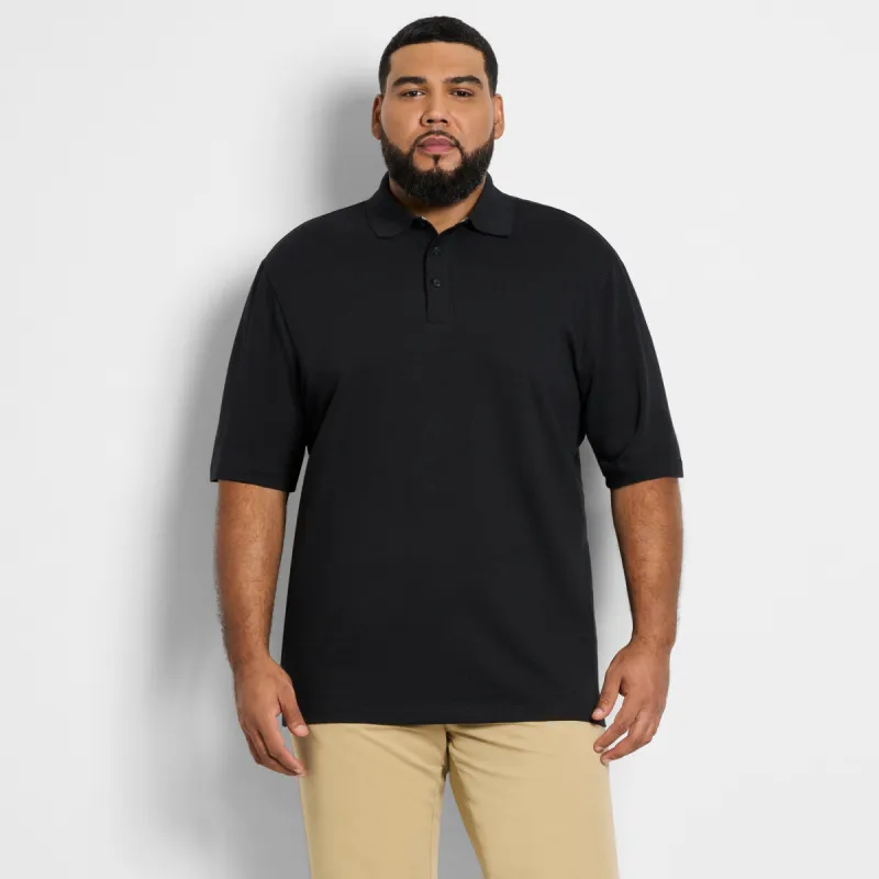 Essential Stain Shield Tresco Twill Polo - Big & Tall sold by Van Heusen