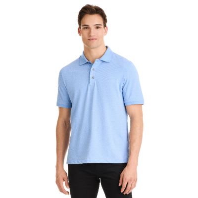 Essential Birdseye Jacquard Polo sold by Van Heusen