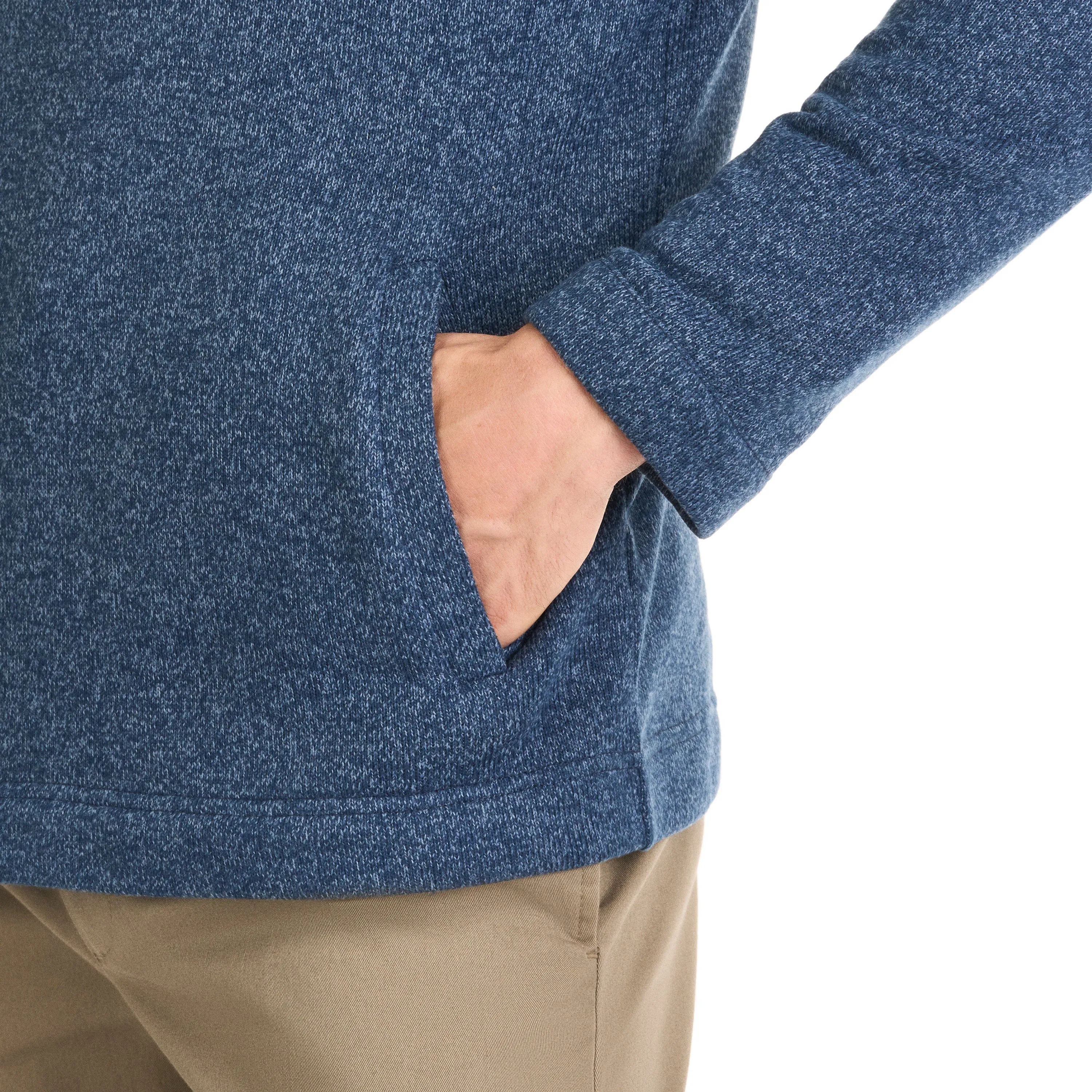 Essential Sweater Fleece Quarter Zip Pullover – Regular Fit sold by Van Heusen product image thumbnail 5