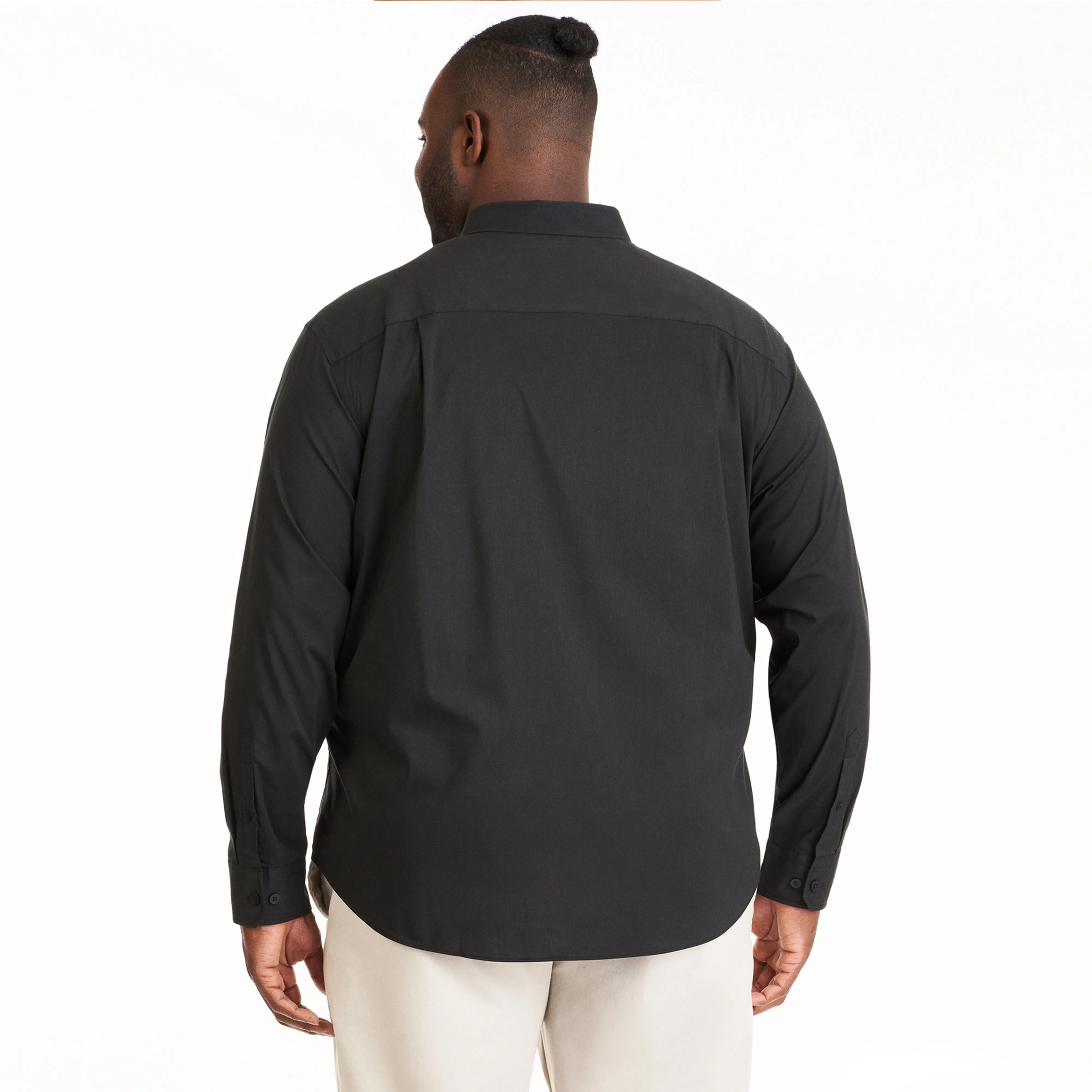 Cronbie Long Sleeve Stain Shield Shirt - Big & Tall sold by Van Heusen product image thumbnail 4