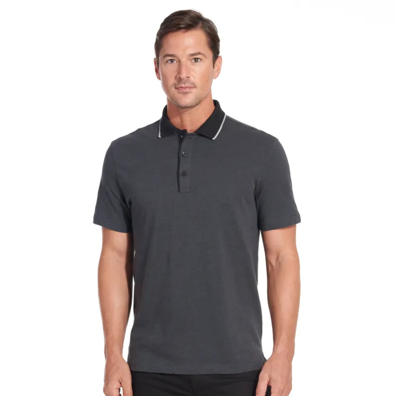 Essential Twill Short Sleeve Polo Regular Fit sold by Van Heusen
