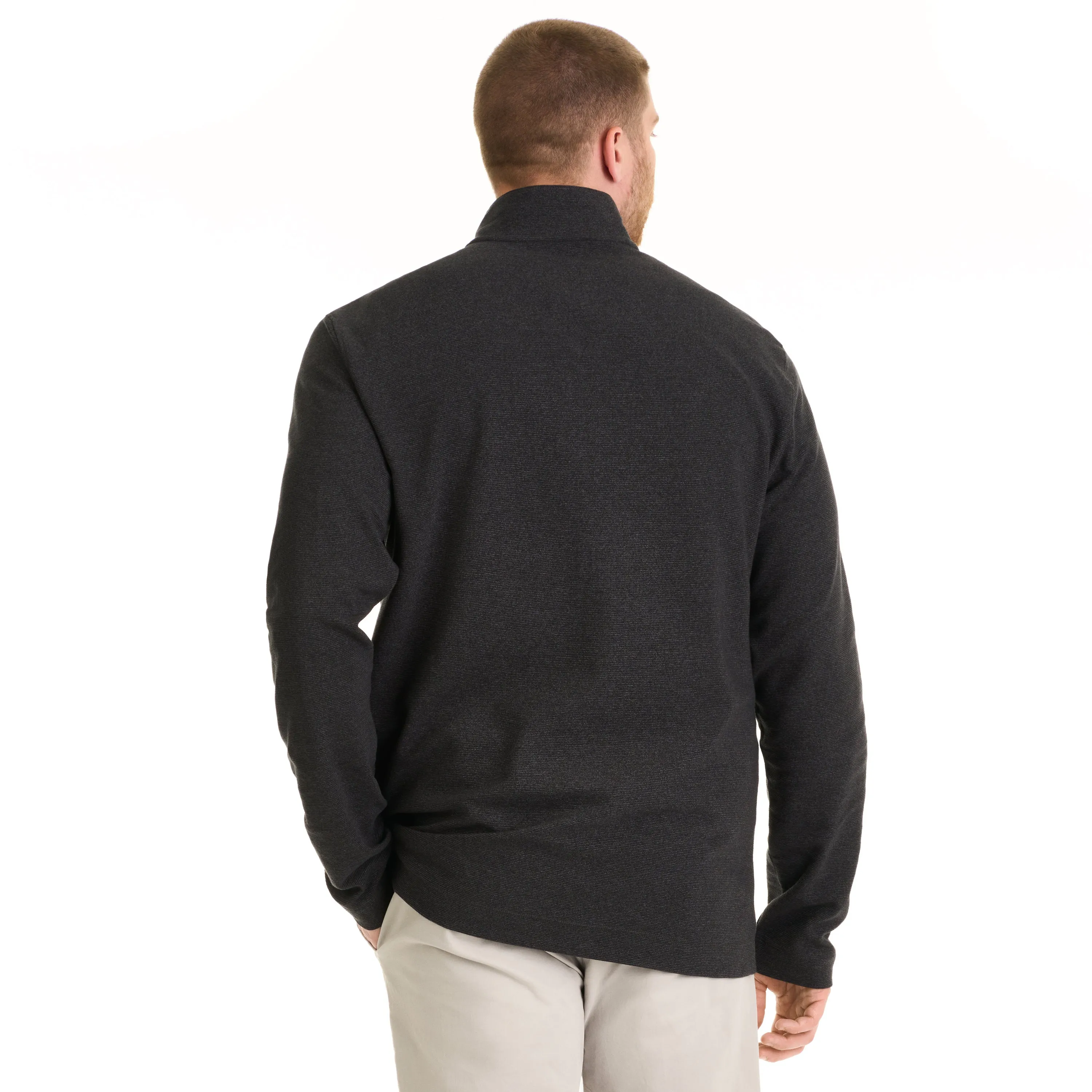 Essential Ottoman Quarter Zip - Big & Tall sold by Van Heusen product image thumbnail 3