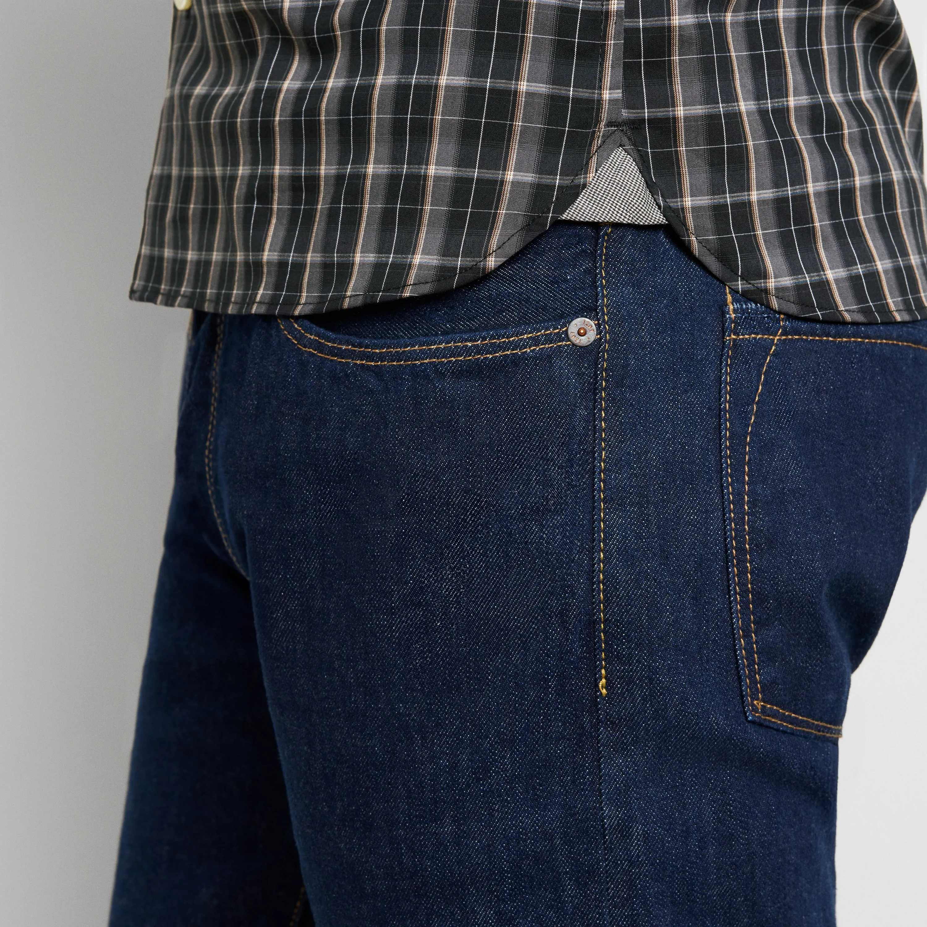 Cronbie Long Sleeve Stain Shield Shirt Updated Plaid Print - Slim Fit sold by Van Heusen product image thumbnail 4