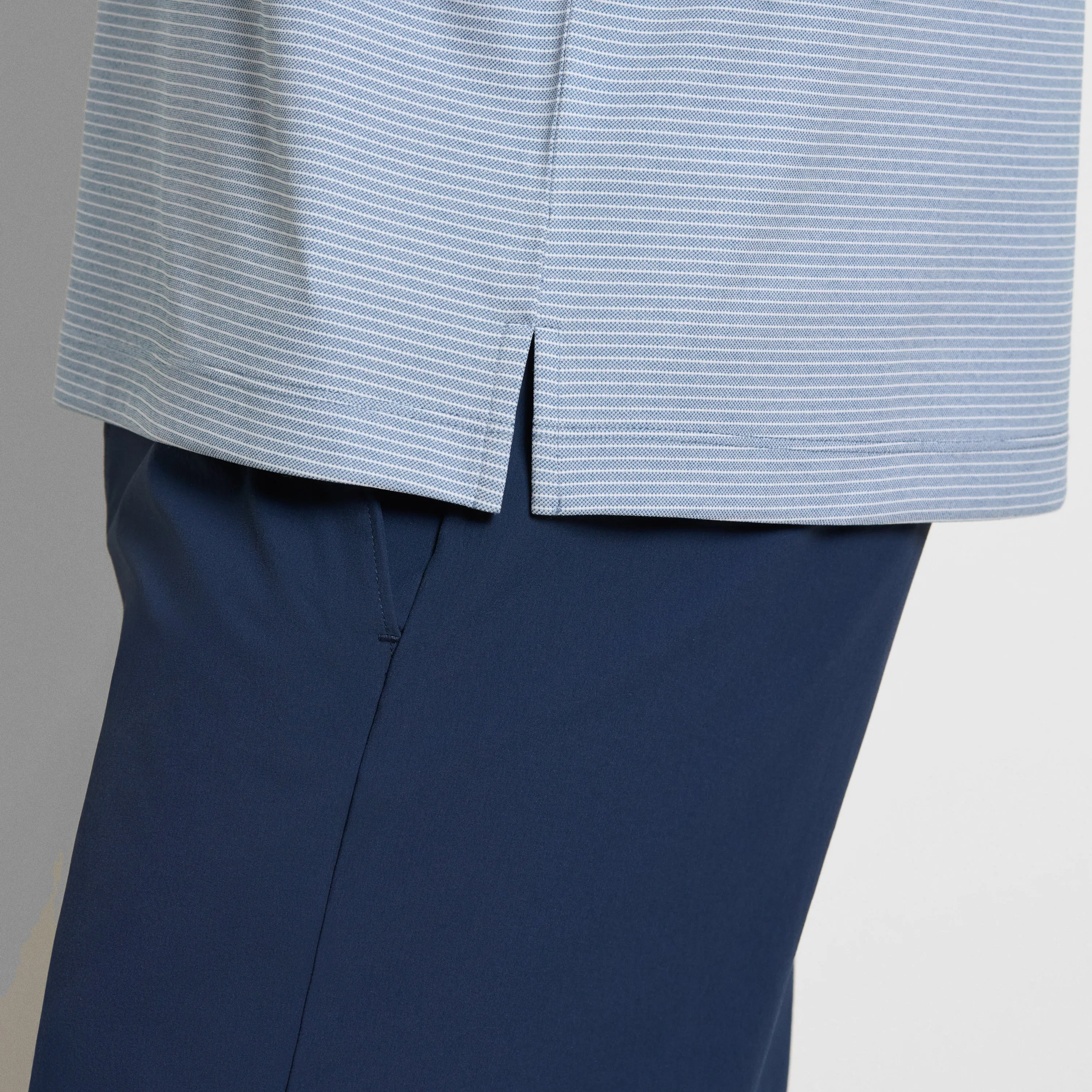 Performance Birdseye Stripe Polo sold by Van Heusen product image thumbnail 4