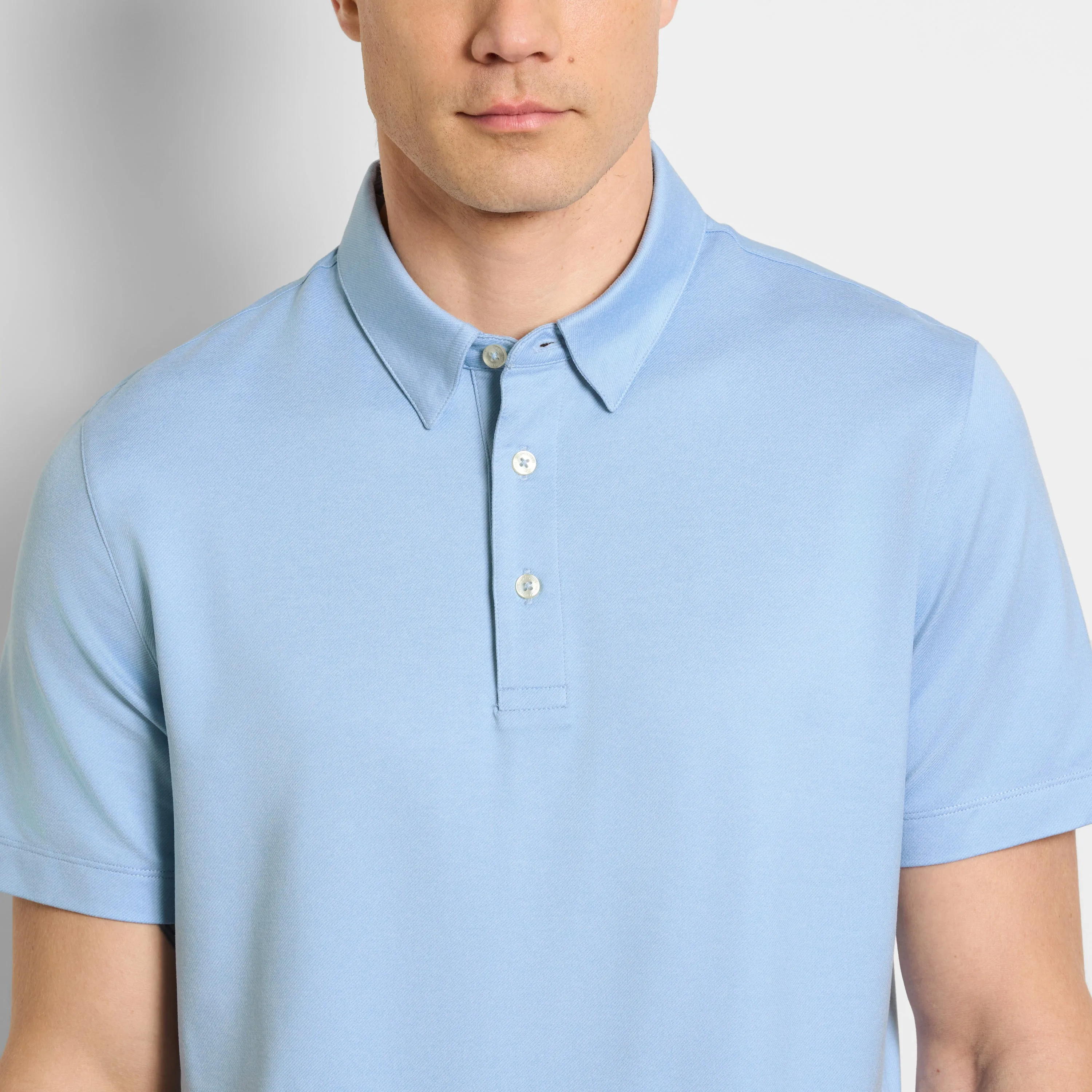Performance Solid Twill Polo sold by Van Heusen product image thumbnail 3