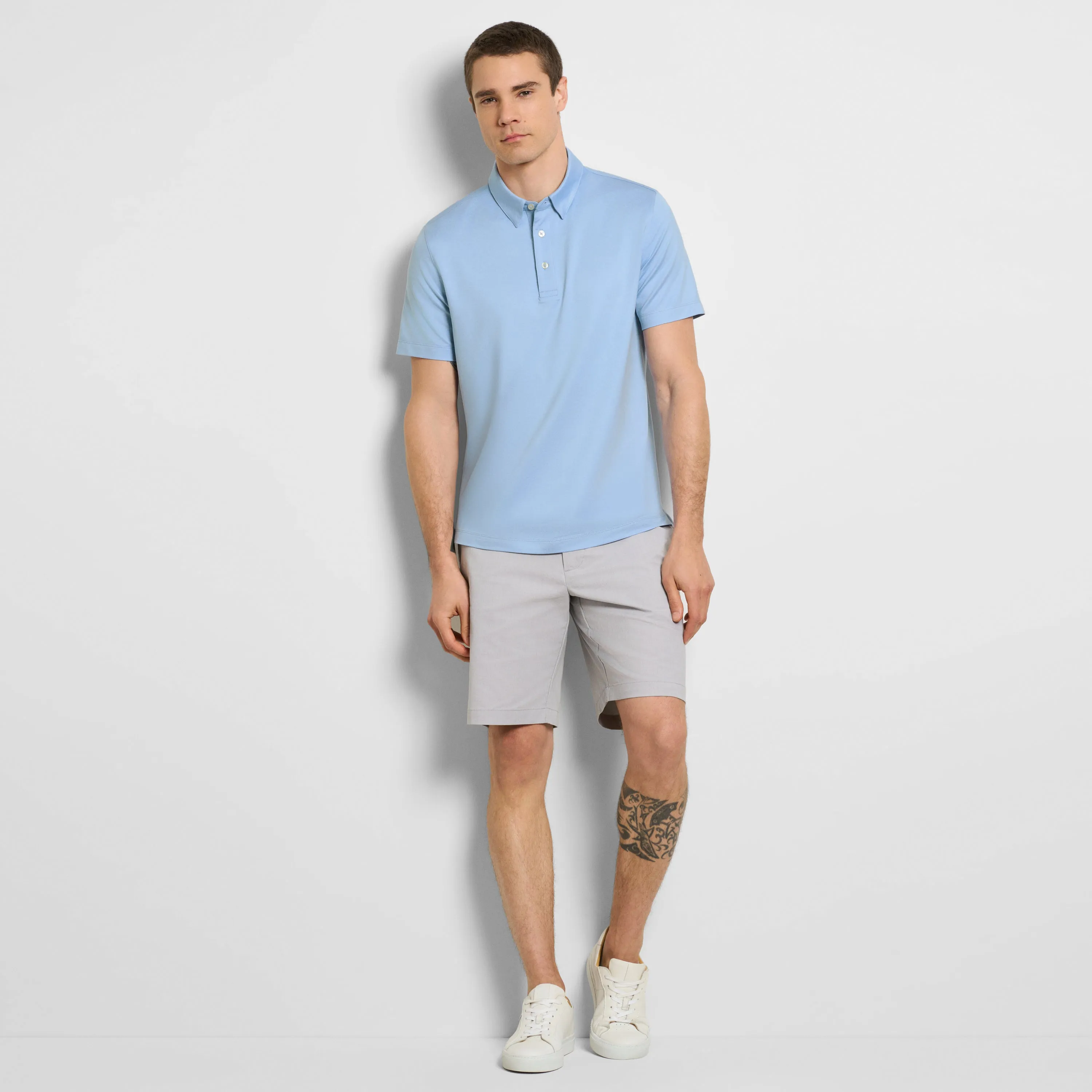 Performance Solid Twill Polo sold by Van Heusen product image thumbnail 2