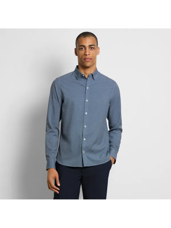 Performance All Way Stretch Arrow Print Shirt - Slim Fit sold by Van Heusen