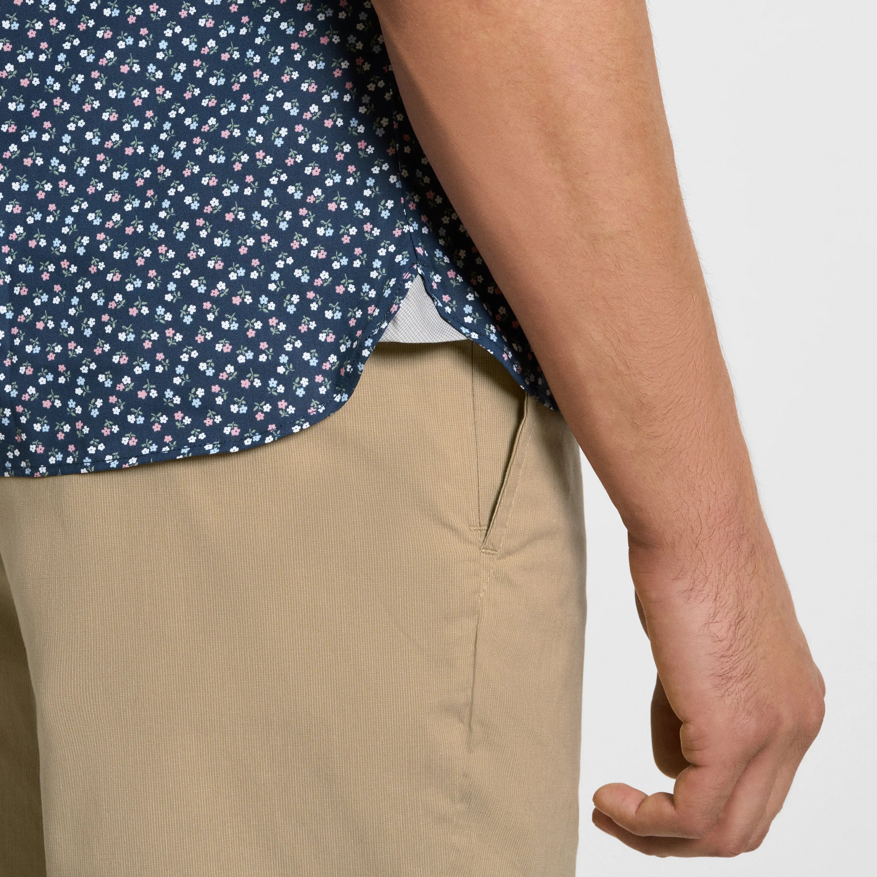 Folsen Short Sleeve Stain Shield Ditzy Print - Slim Fit sold by Van Heusen product image thumbnail 4