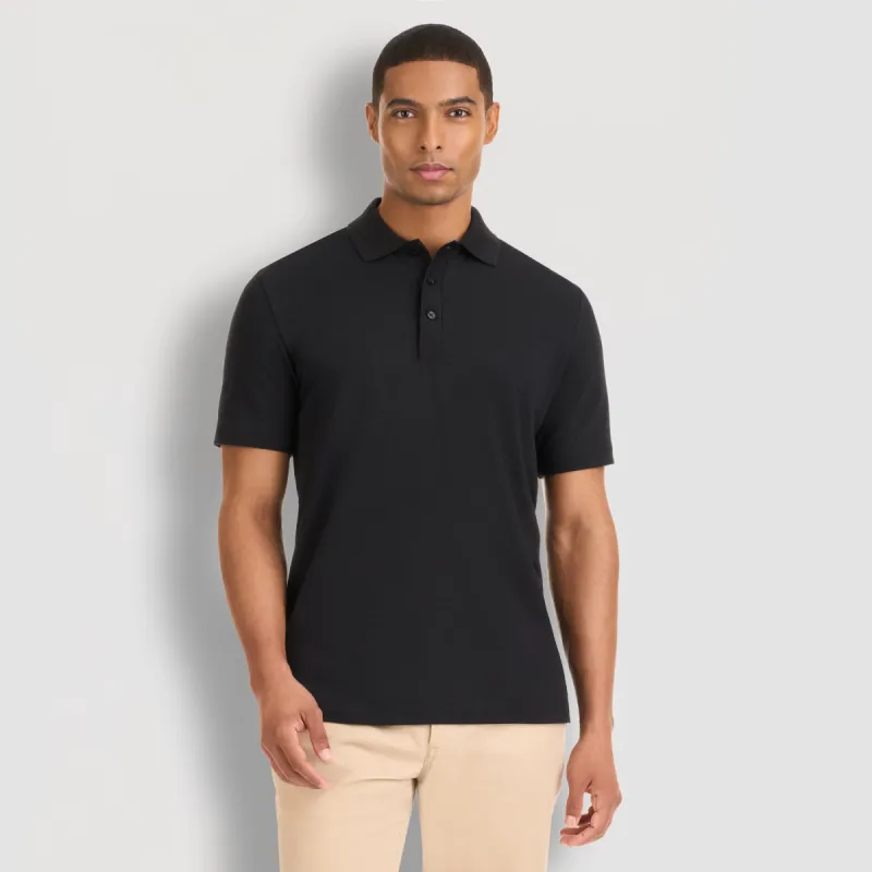 Essential Stain Shield Tresco Twill Polo sold by Van Heusen