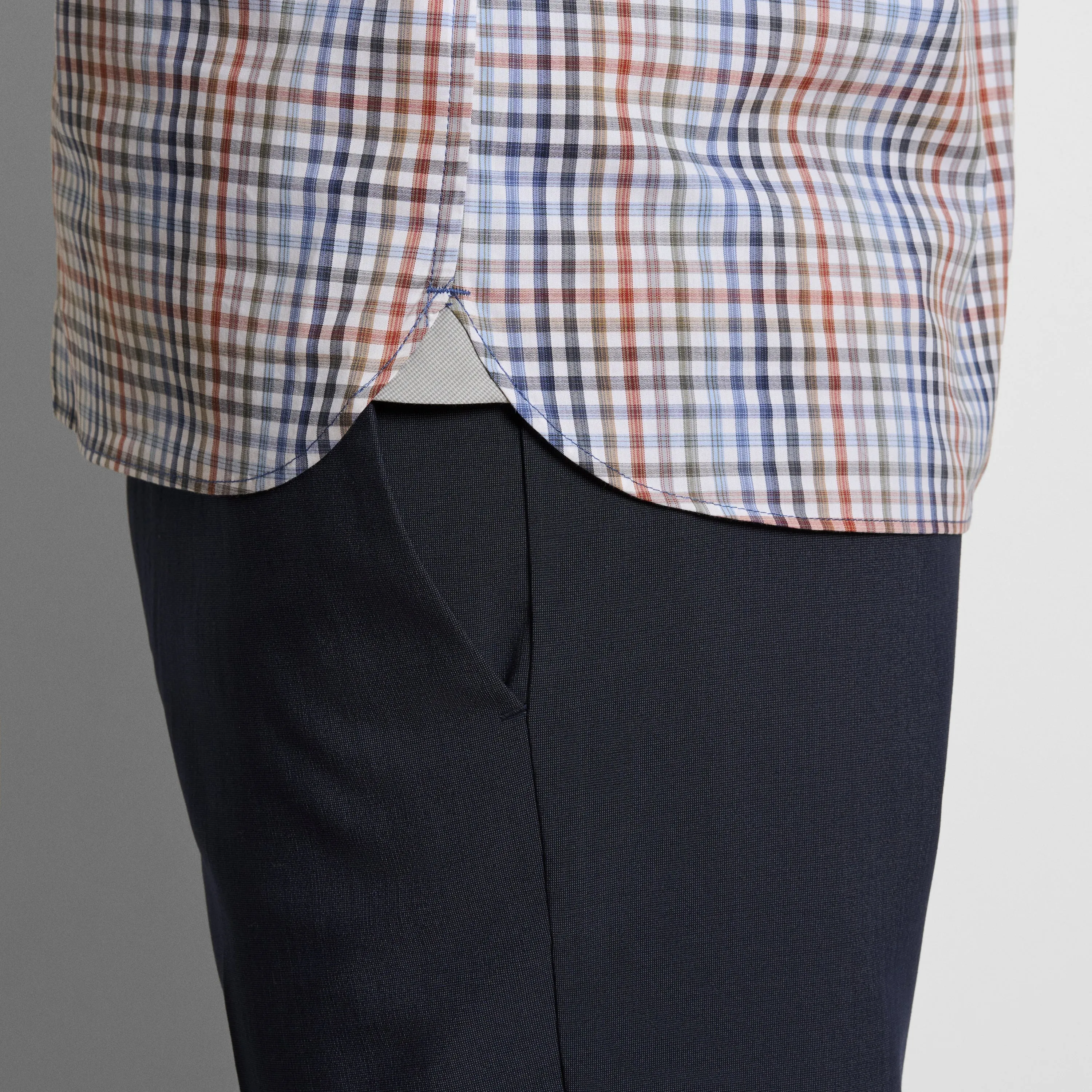 Cronbie Long Sleeve Stain Shield Shirt Tattersall Print - Slim Fit sold by Van Heusen product image thumbnail 4