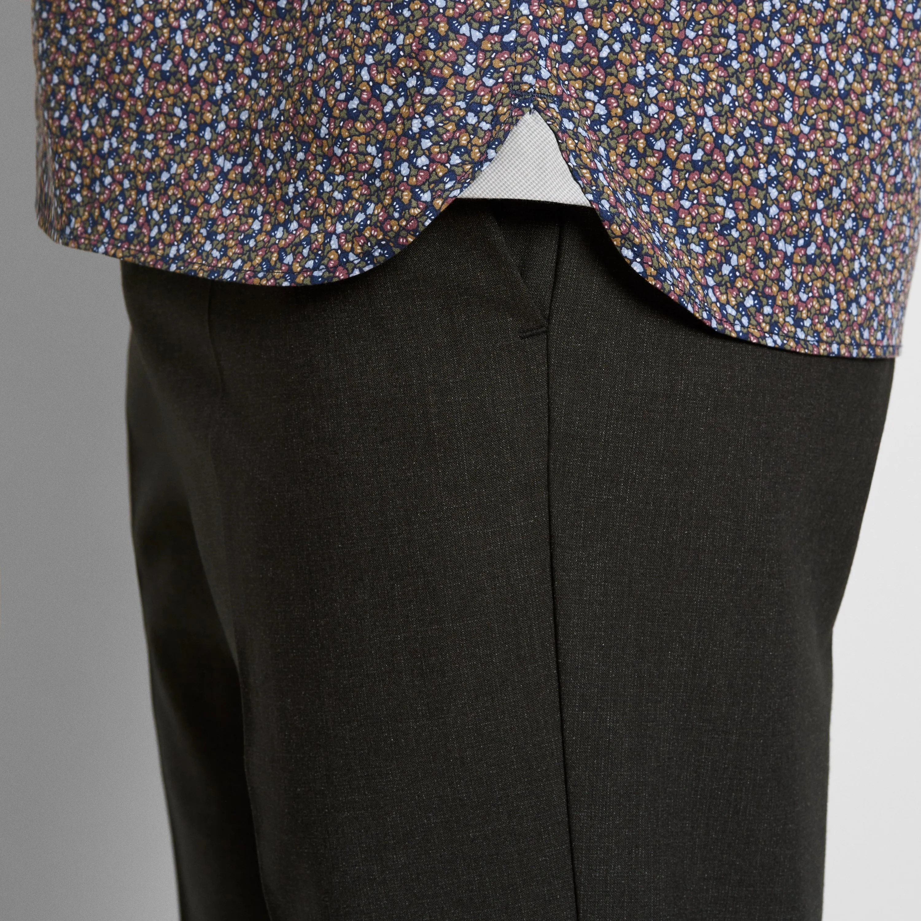 Cronbie Long Sleeve Shirt Stain Shield Shirt Floral Print - Slim Fit sold by Van Heusen product image thumbnail 4