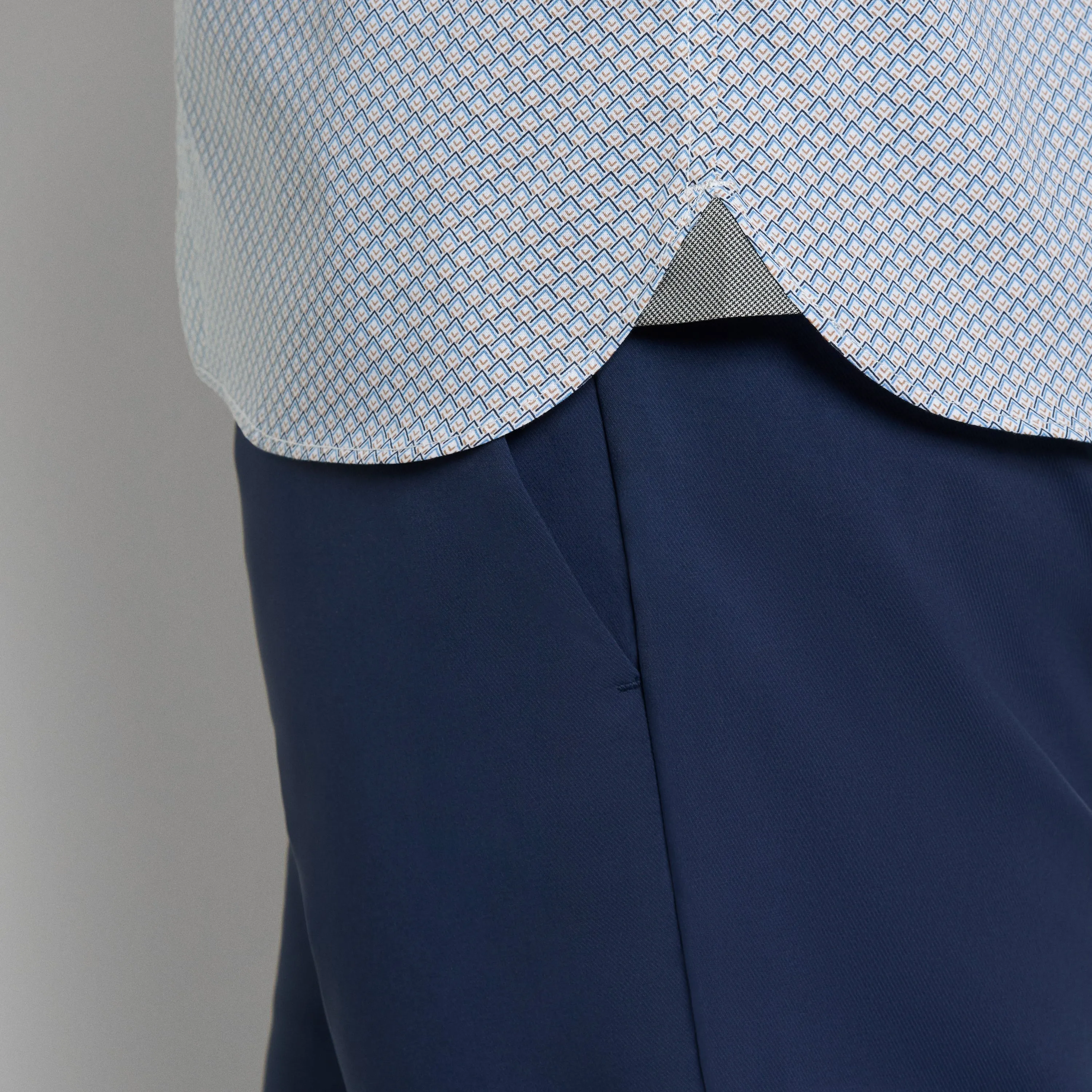Cronbie Long Sleeve Stain Shield Shirt Mountain Print - Slim Fit sold by Van Heusen product image thumbnail 3