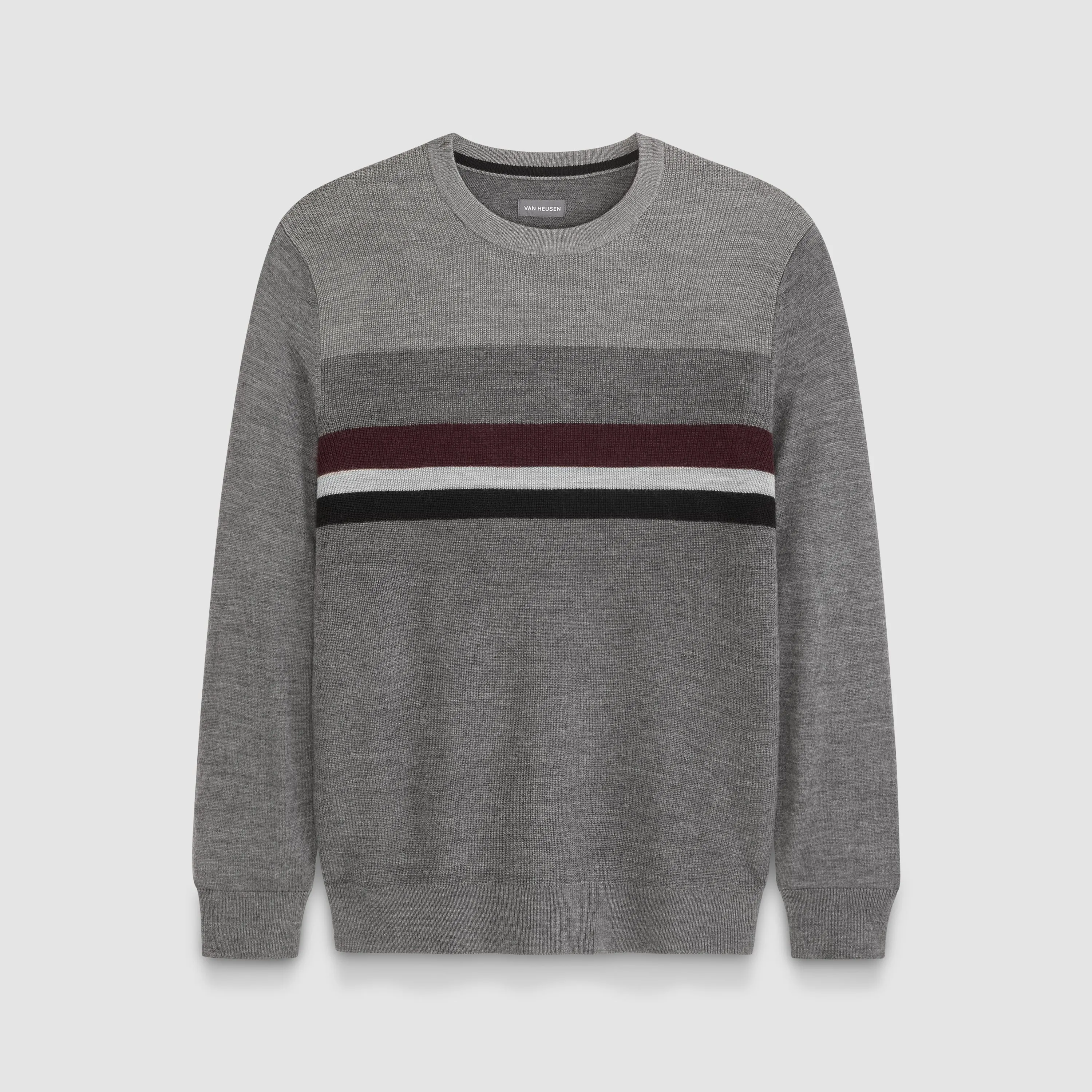 Essential Ski Stripe Long Sleeve Crewneck Sweater sold by Van Heusen product image thumbnail 5