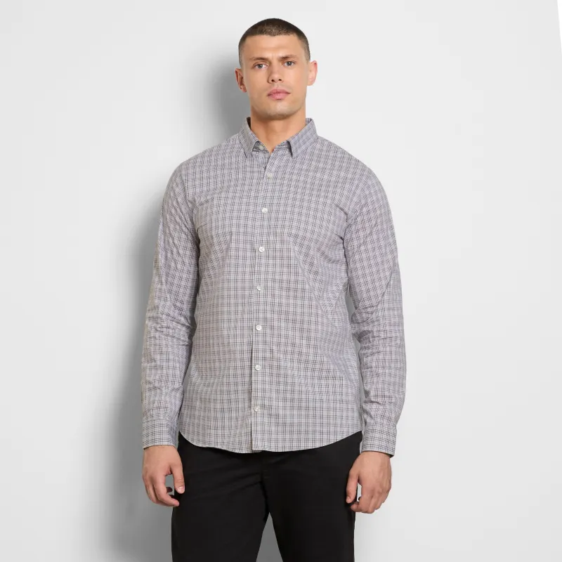 Cronbie Long Sleeve Everyday Defense Stain Shield Shirt Tattersall Print - Big & Tall sold by Van Heusen