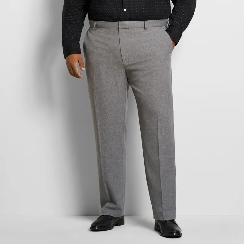 Everyday Defense Comfort Stretch Pant Herringbone - Big & Tall sold by Van Heusen