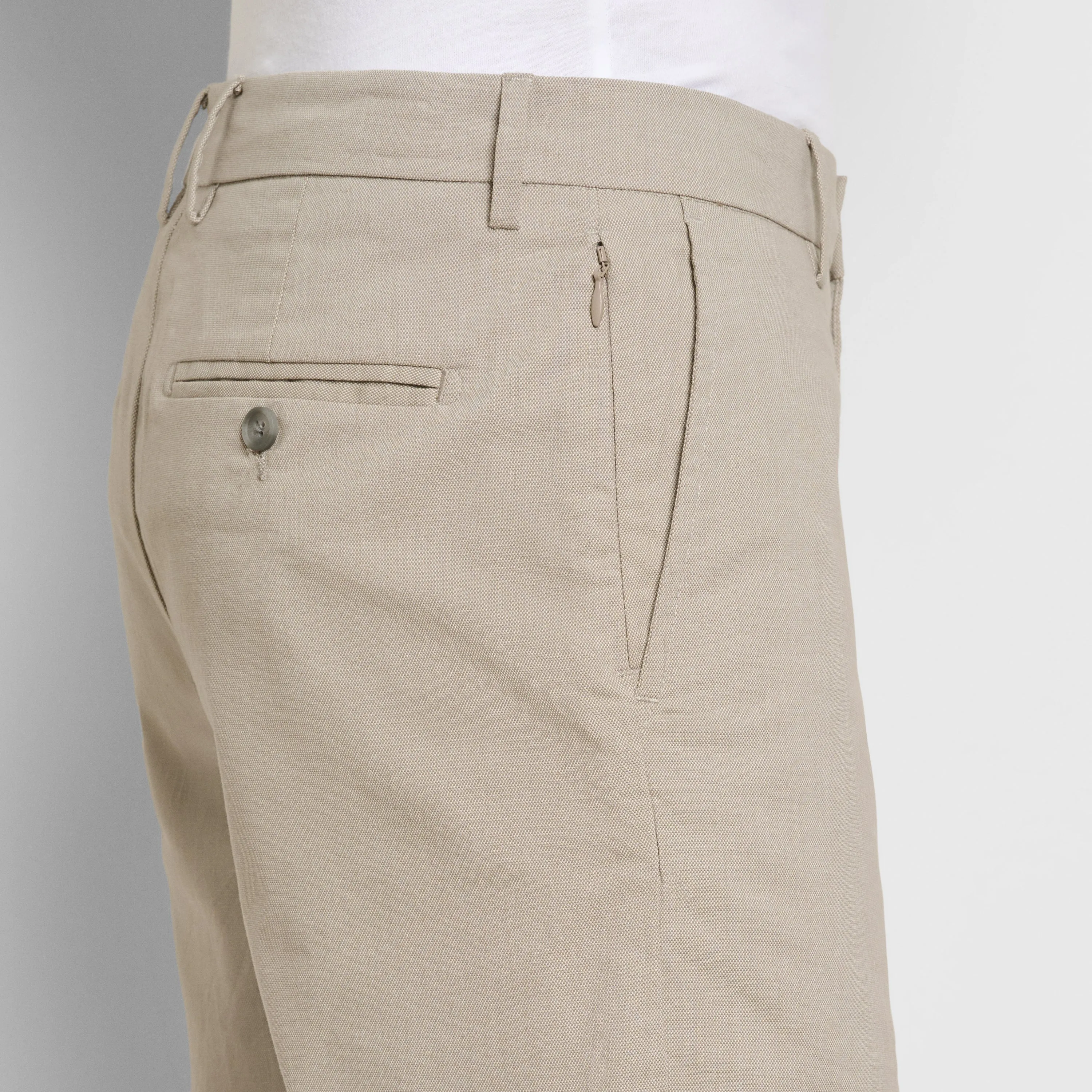 Essential Cotton Texture Stretch Short - Straight Fit sold by Van Heusen product image thumbnail 4