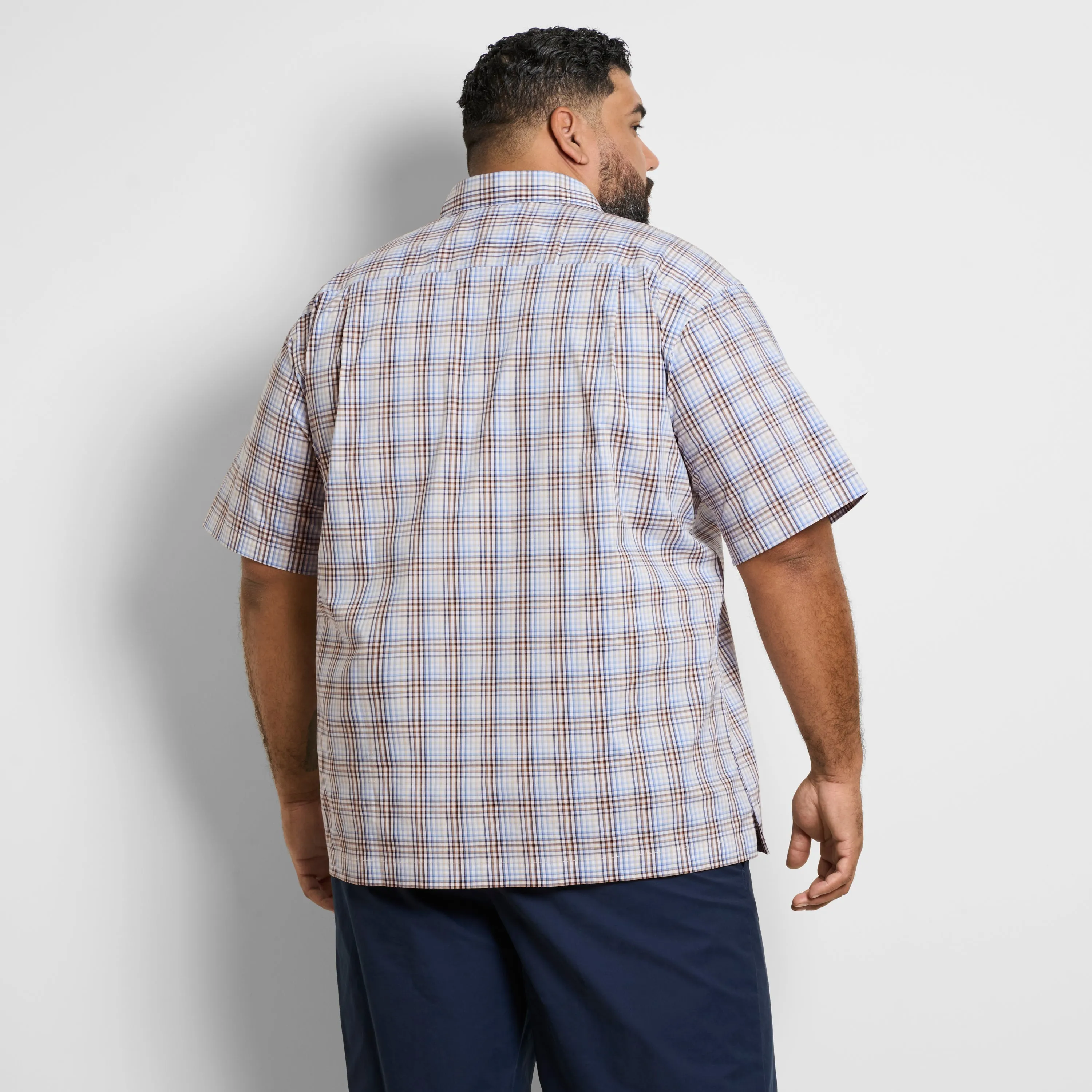 Big & Tall Originals Pattern Short Sleeve Shirt sold by Van Heusen product image thumbnail 4