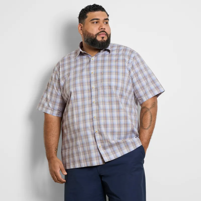 Big & Tall Originals Pattern Short Sleeve Shirt sold by Van Heusen