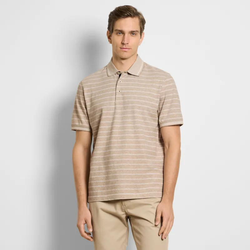 Originals Stripe Short Sleeve Polo sold by Van Heusen
