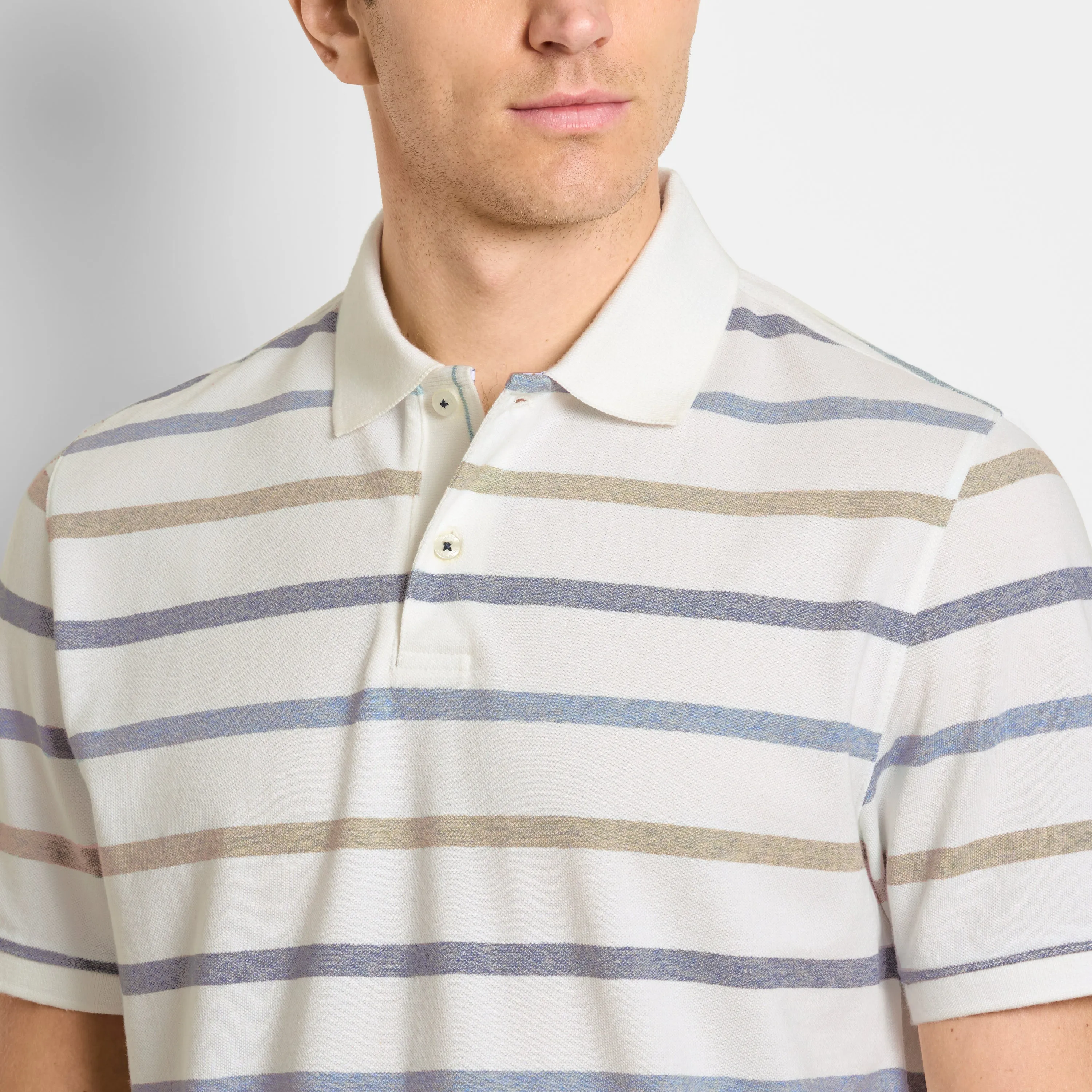 Originals Stripe Short Sleeve Polo sold by Van Heusen product image thumbnail 3