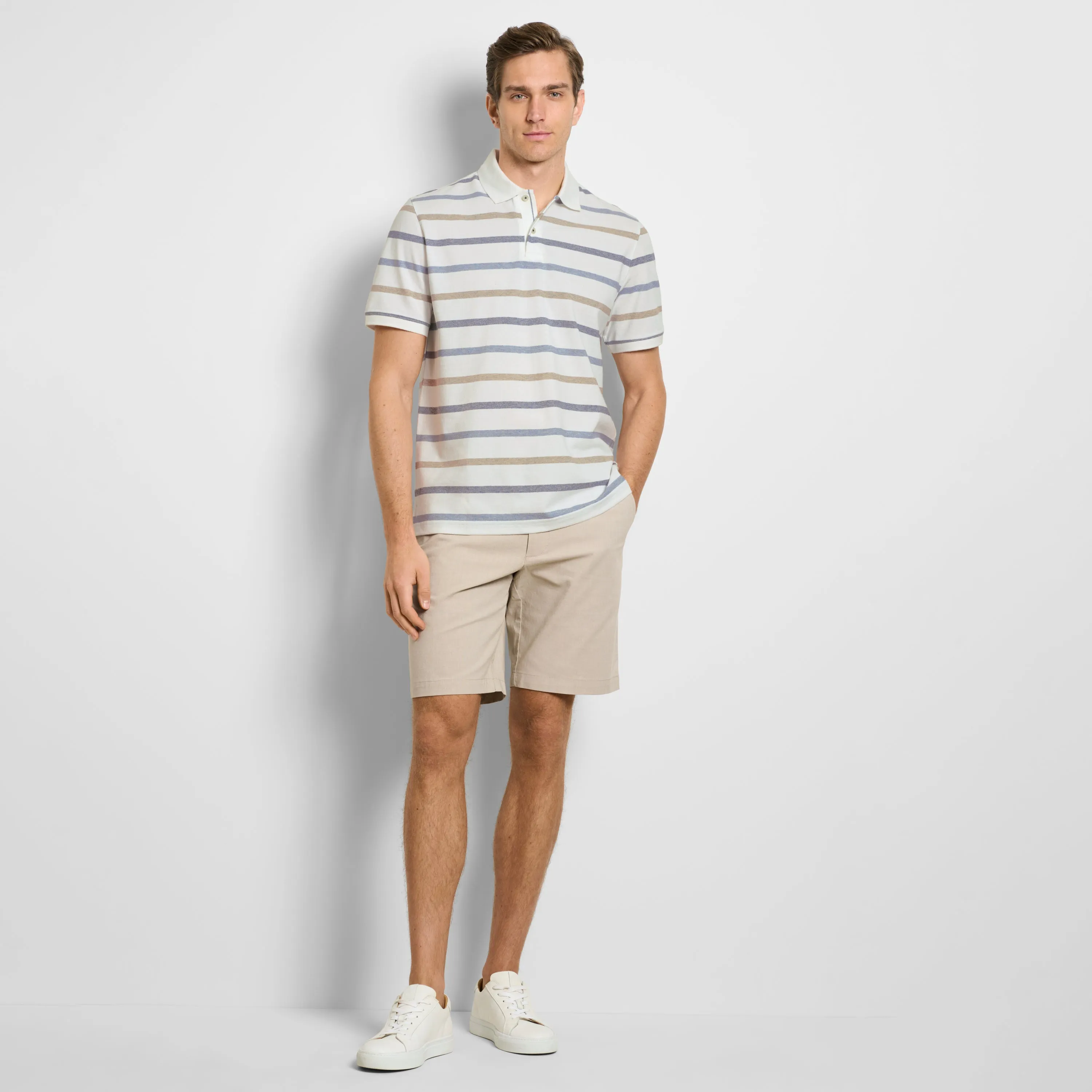 Originals Stripe Short Sleeve Polo sold by Van Heusen product image thumbnail 2