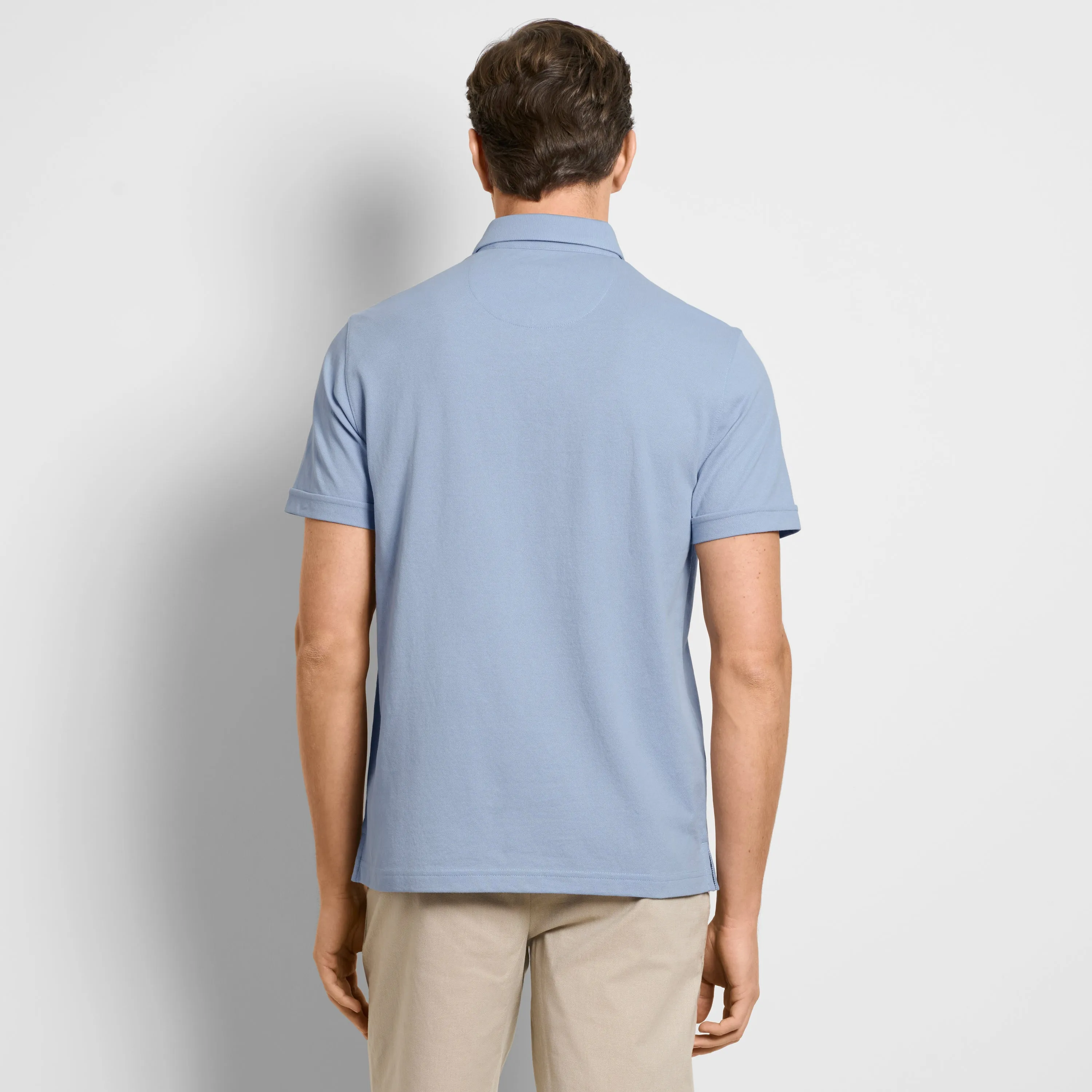 Originals Solid Short Sleeve Polo sold by Van Heusen product image thumbnail 4