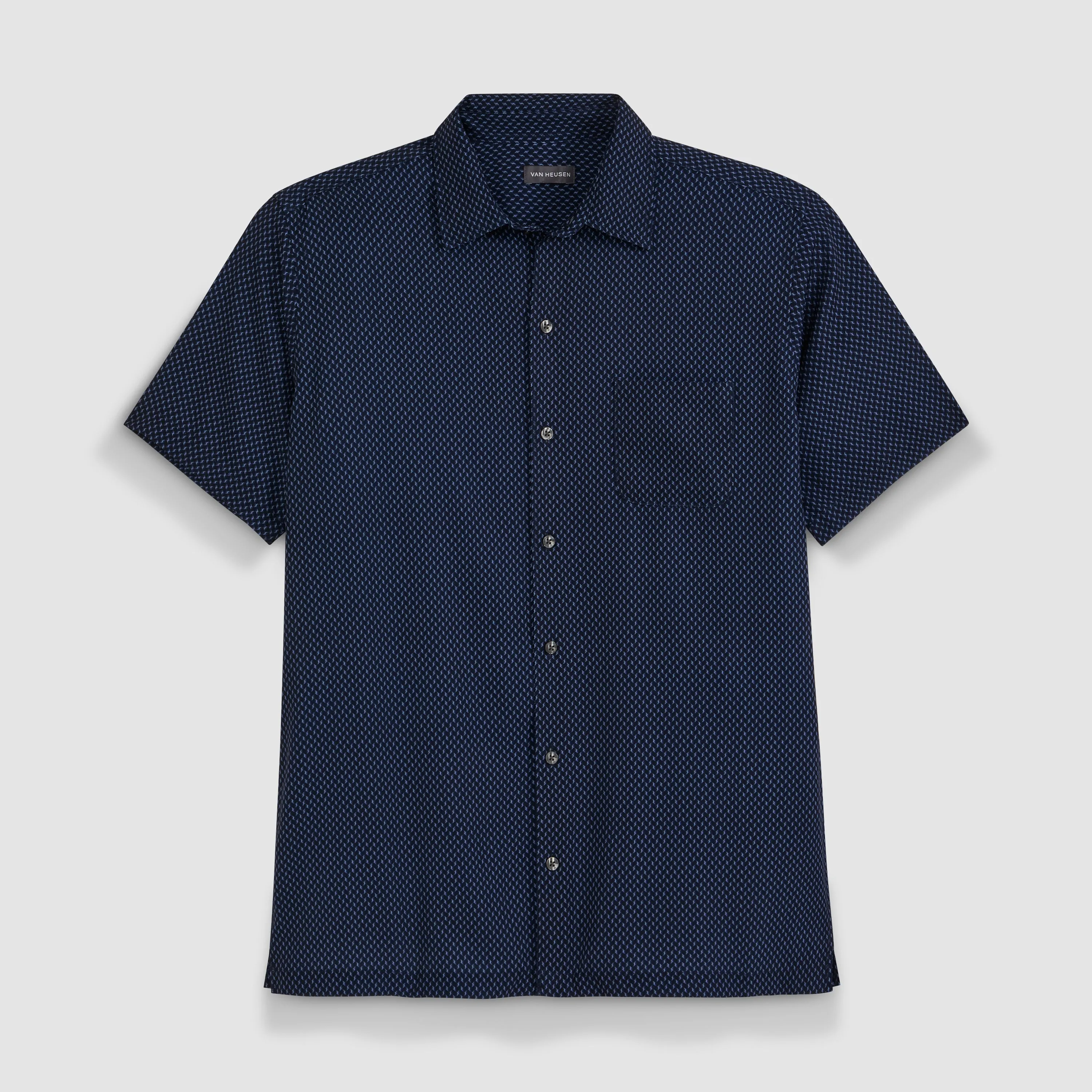 Hydro Wik Short Sleeve Camp Shirt Gate sold by Van Heusen product image thumbnail 5