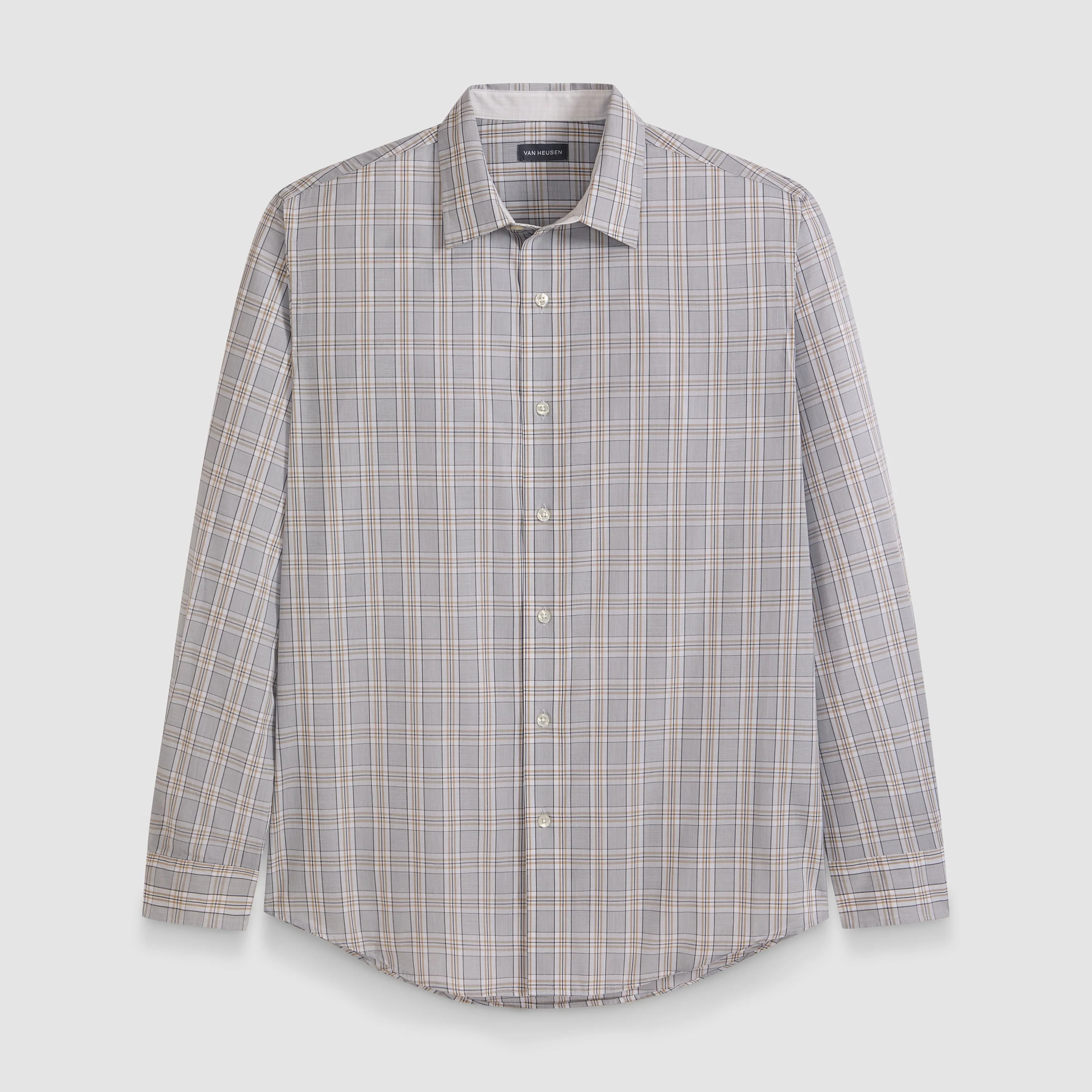 Wrinkle Free Long Sleeve Shirt Classic Plaid sold by Van Heusen product image thumbnail 5
