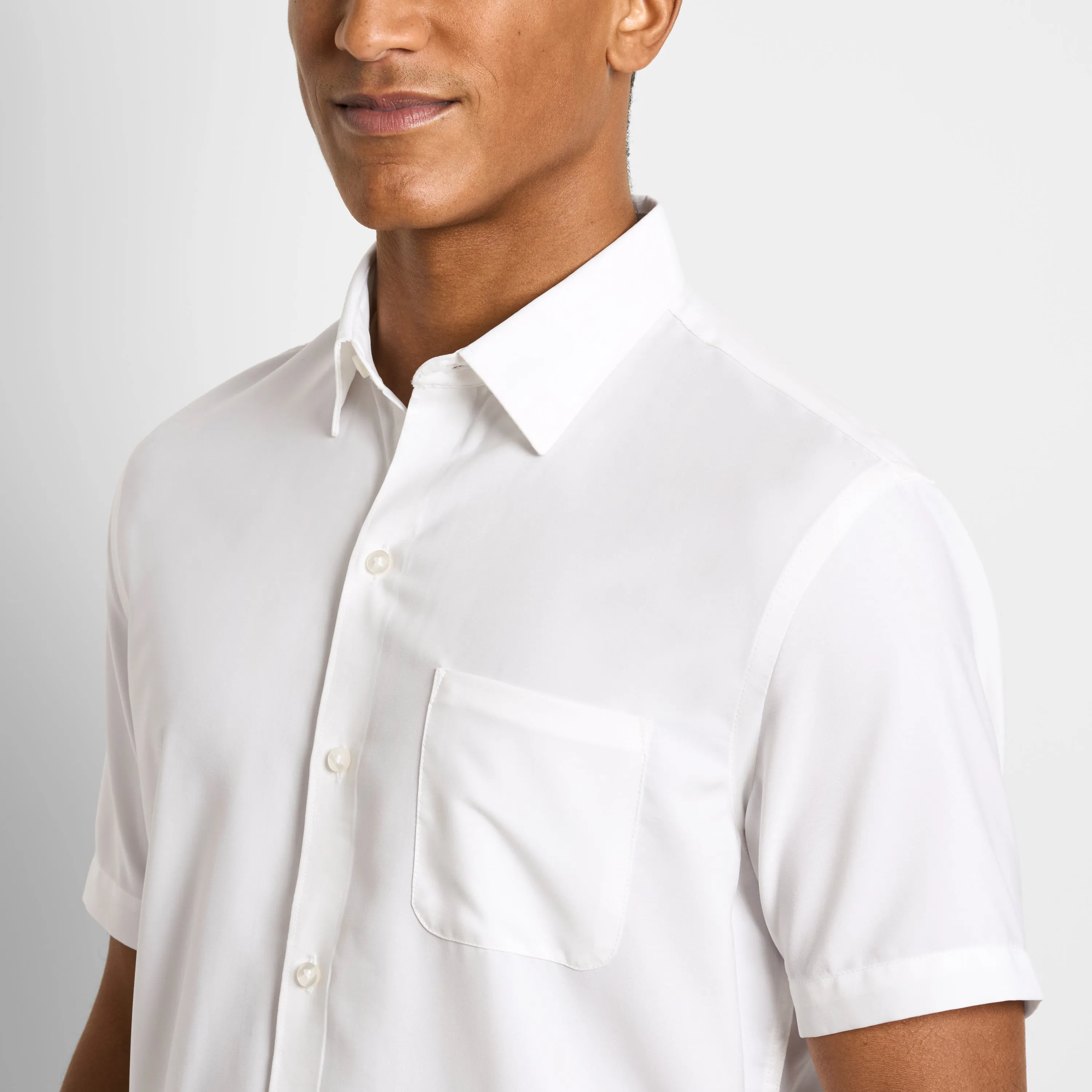 Weekend Short Sleeve Camp Placed Print Shirt sold by Van Heusen product image thumbnail 3