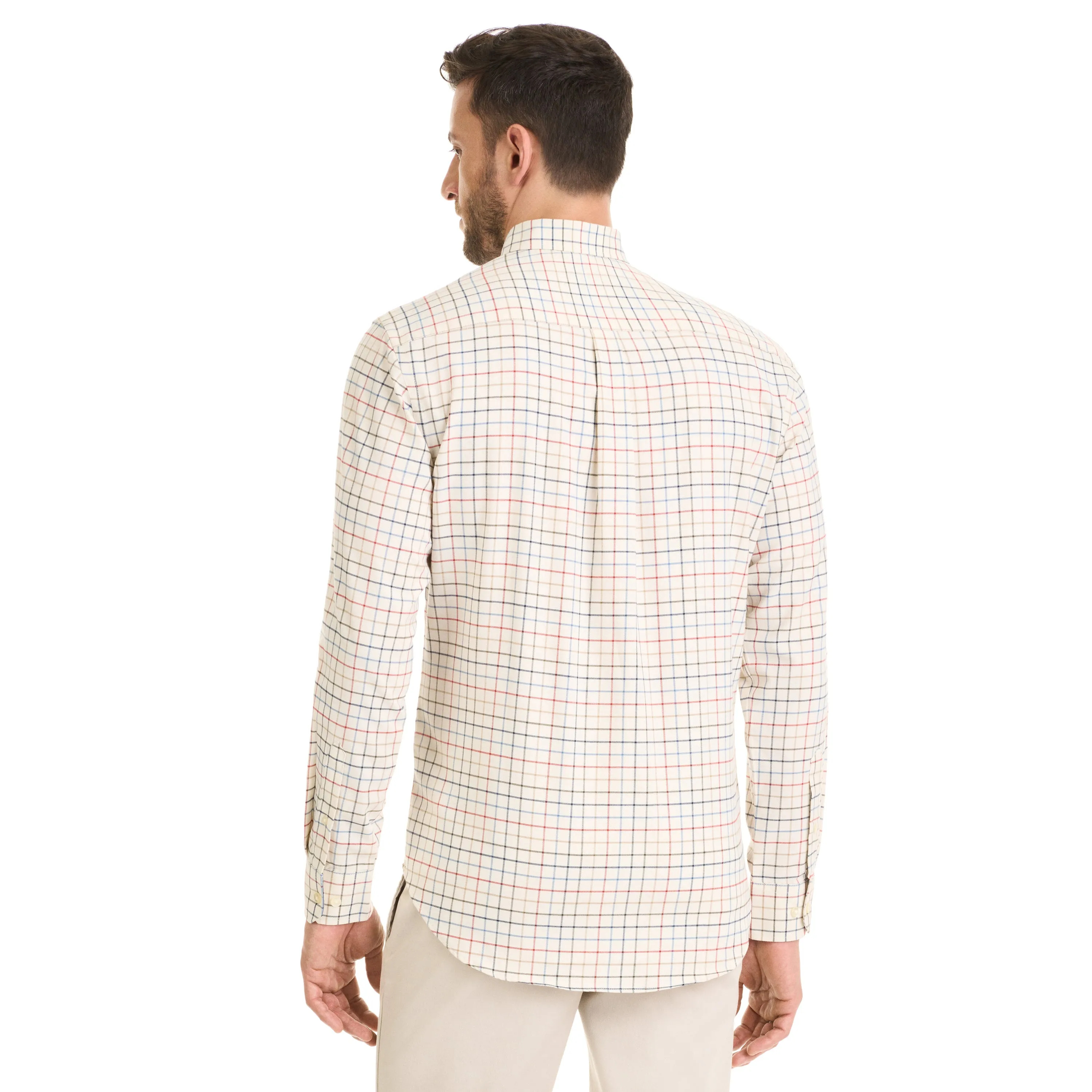 Weekend Twill Long Sleeve Woven Shirt Tattersall - Regular Fit sold by Van Heusen product image thumbnail 5