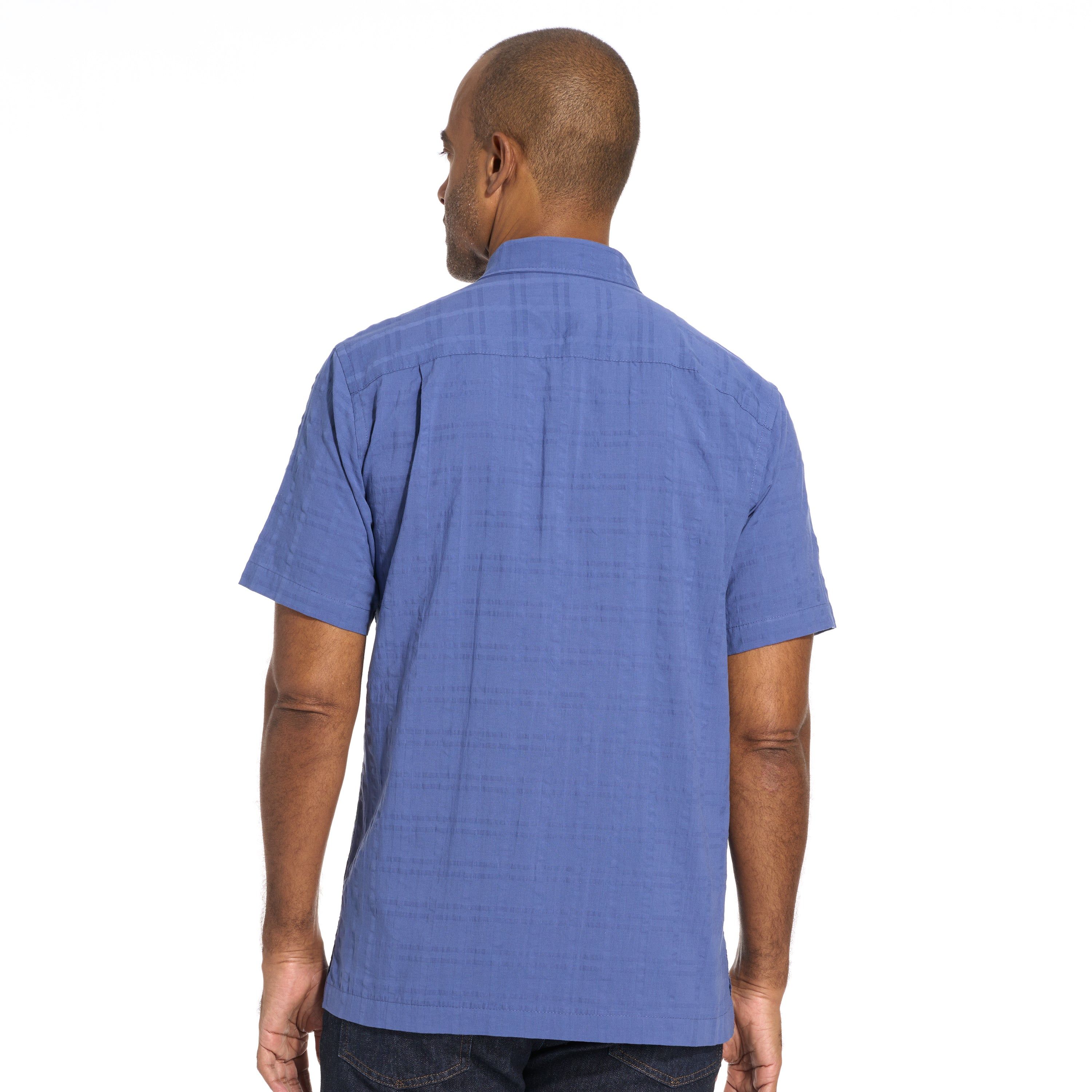 Weekend Camp Printed Seersucker Short Sleeve Shirt Regular Fit sold by Van Heusen product image thumbnail 3