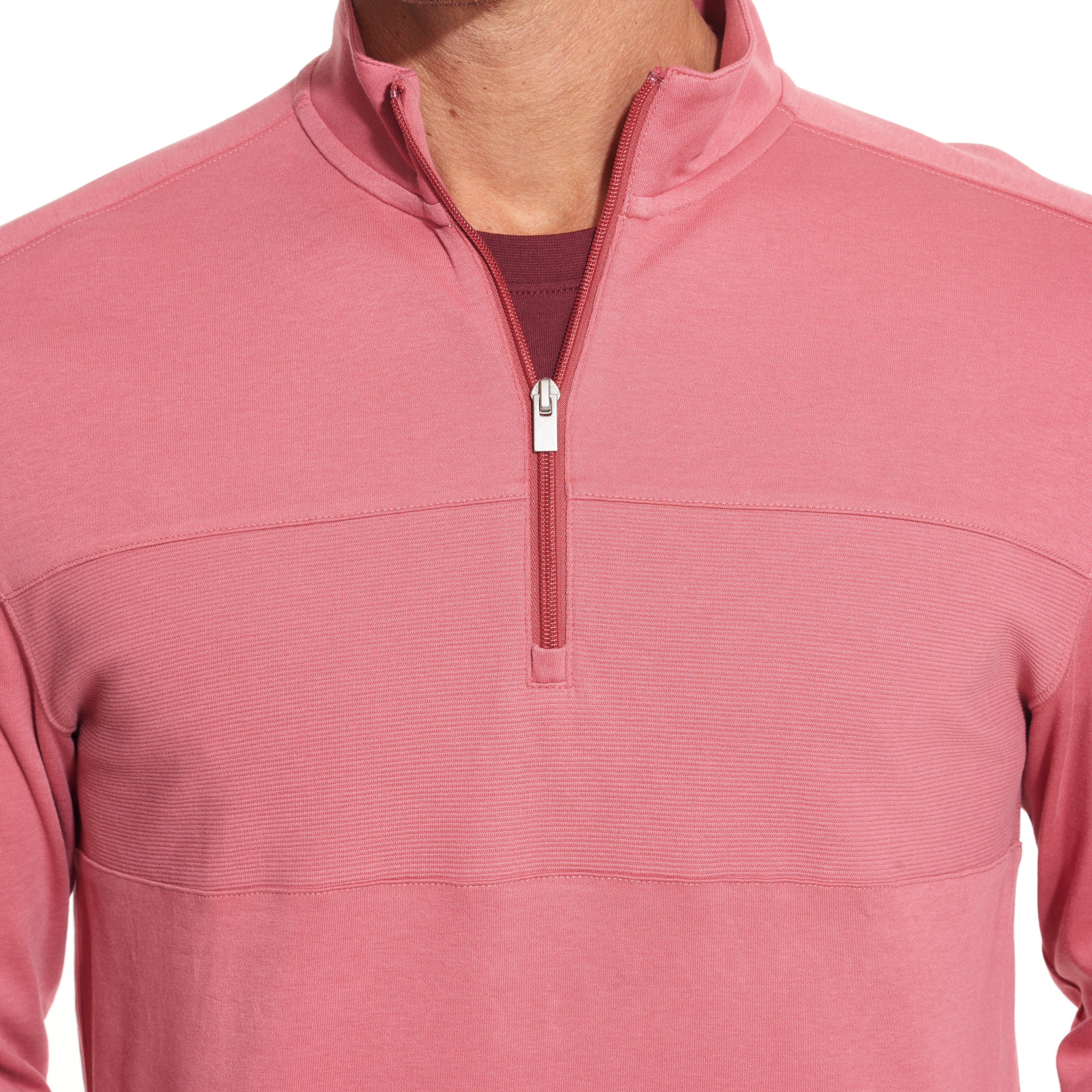 Essential Ottoman Quarter Zip Sweater Regular Fit sold by Van Heusen product image thumbnail 7