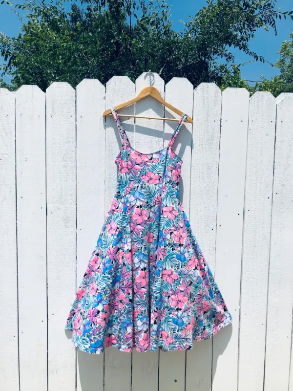 VINTAGE: Tropical Sun Dress sold by Vanessa Mooney